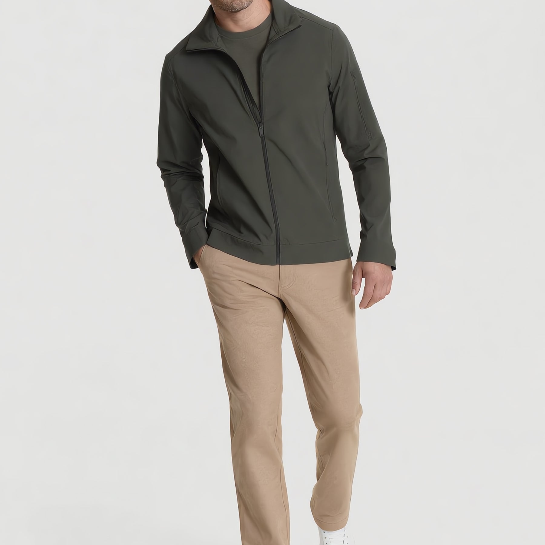 YES ZEE Giubbino Uomo Bomber Antipioggia Nylon ART. 0J514