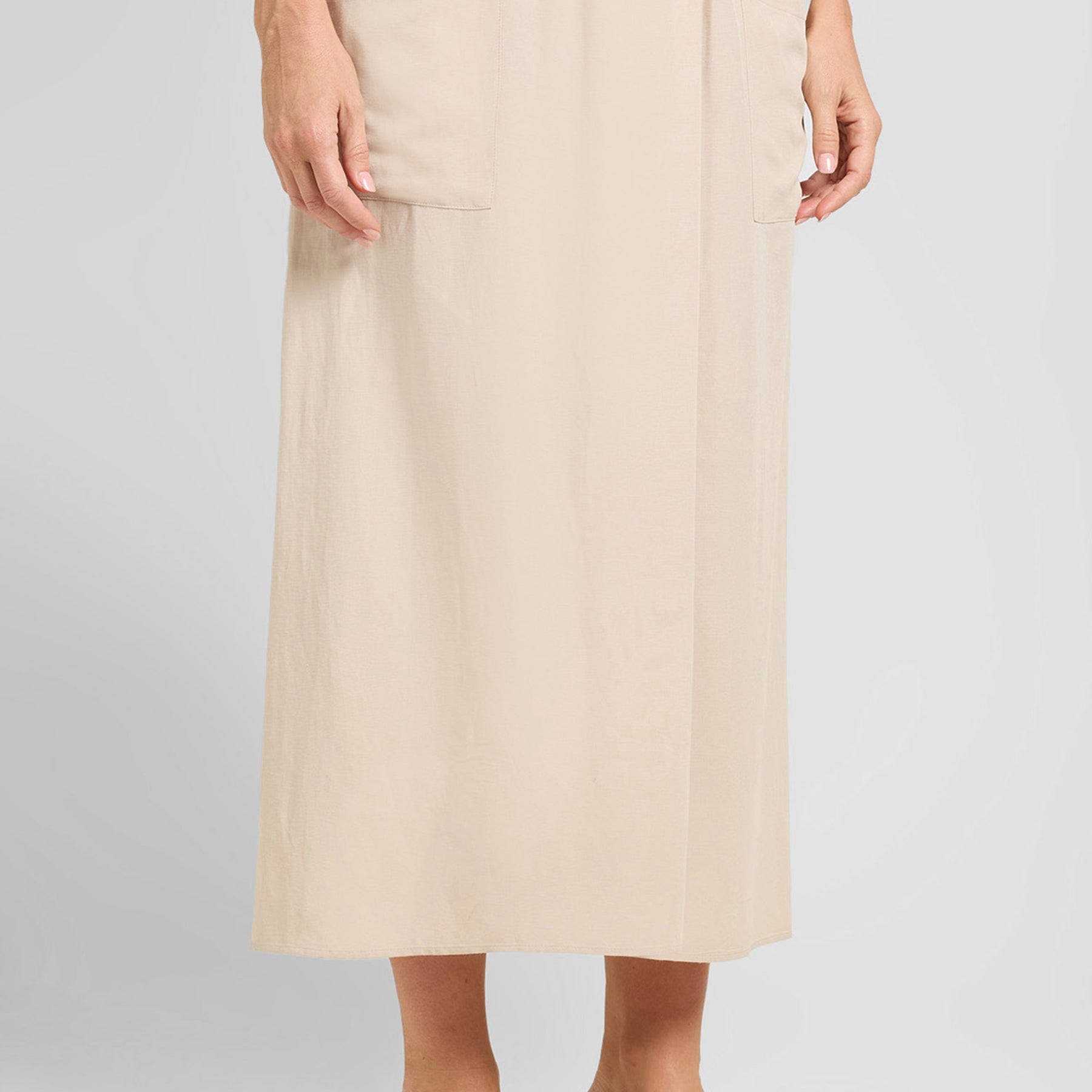 Gonna Donna Lunga Viscosa Lino LUISA VIOLA 1009F0-1793