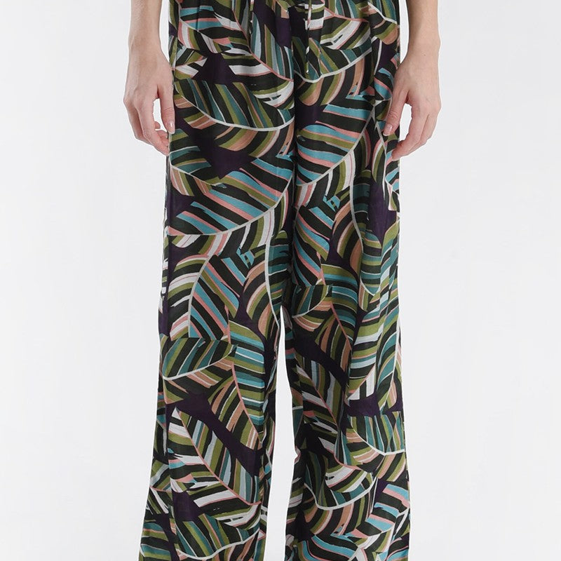 Pantaloni Palazzo stampa Tropicale MOLLY BRACKEN ZB145BE
