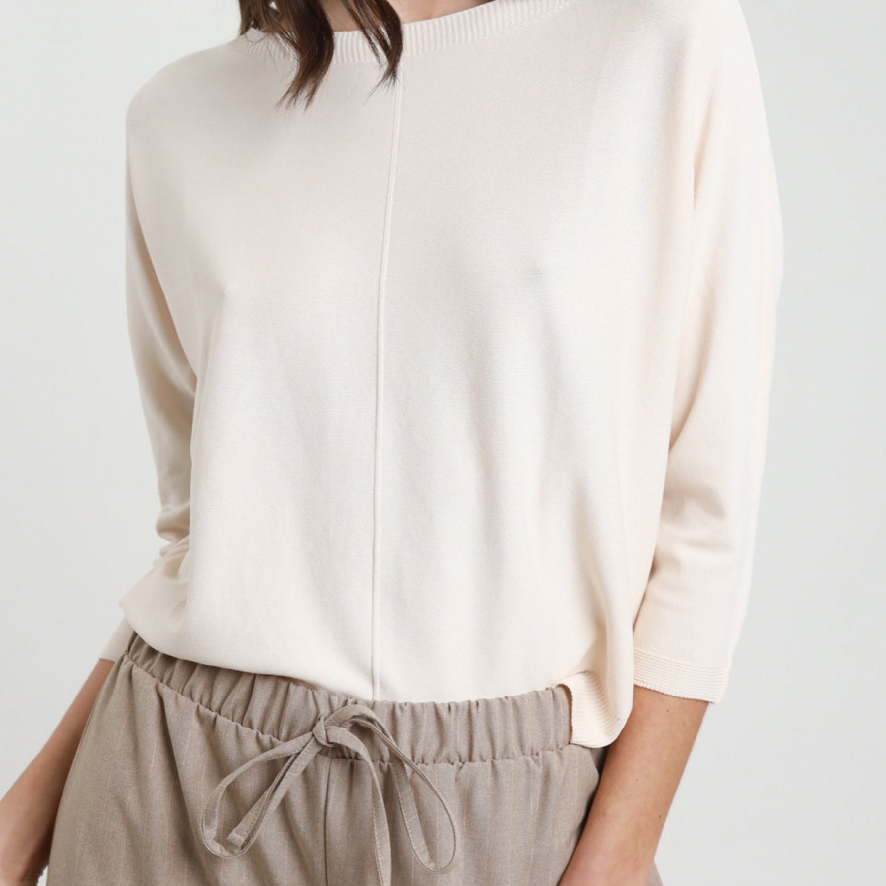 SUSY MIX Maglia Donna 3/4 Barchetta Viscosa Estiva 119126