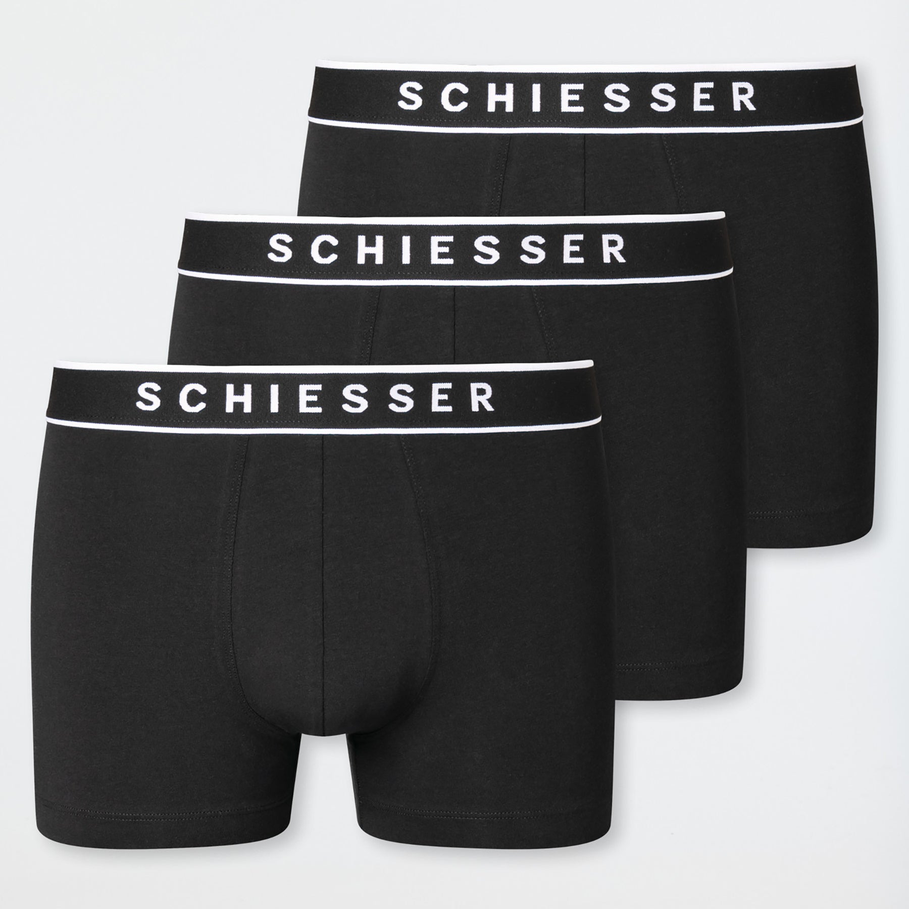 SCHIESSER 173983 Confezione 3 Boxer Uomo Cotone