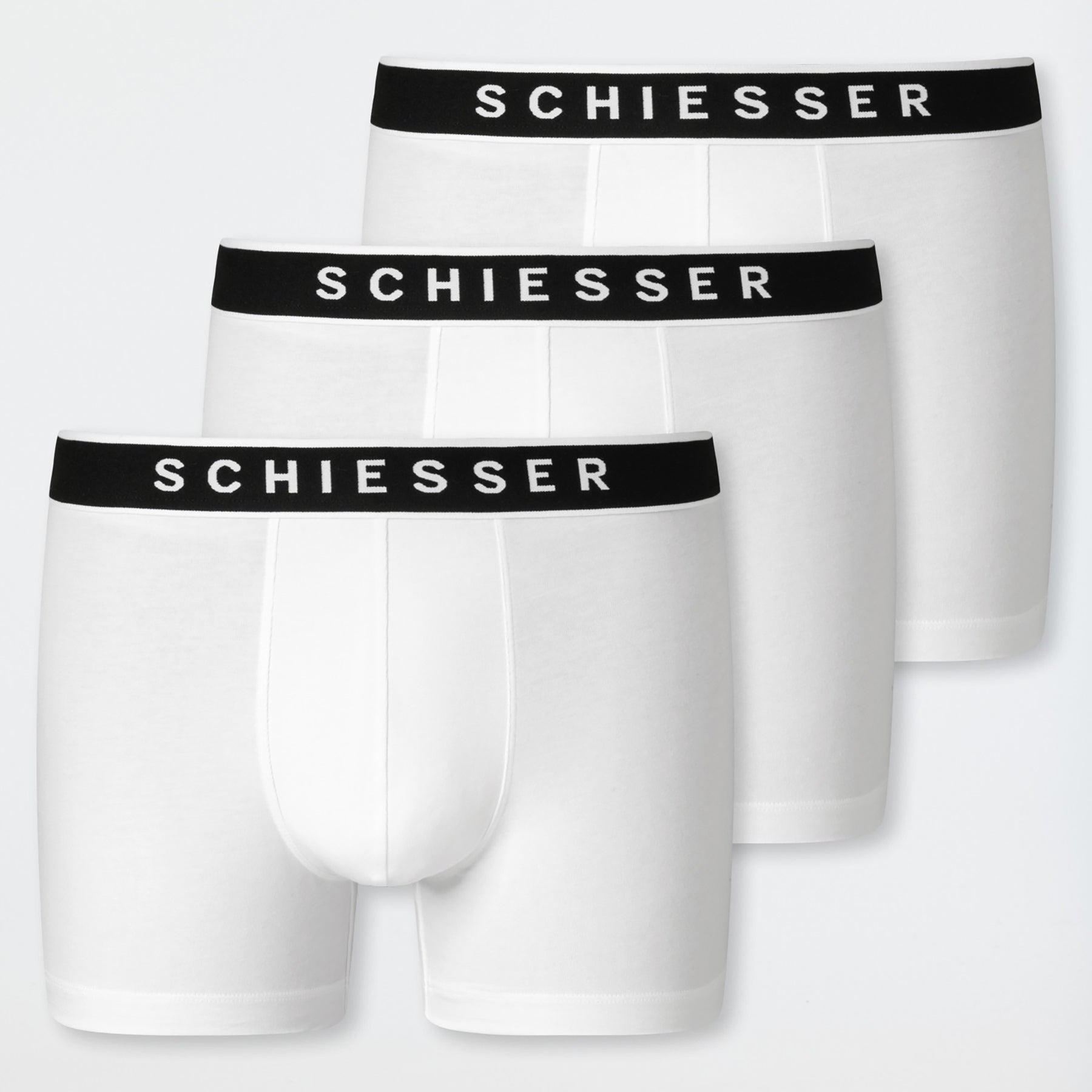 SCHIESSER 173983 Confezione 3 Boxer Uomo Cotone