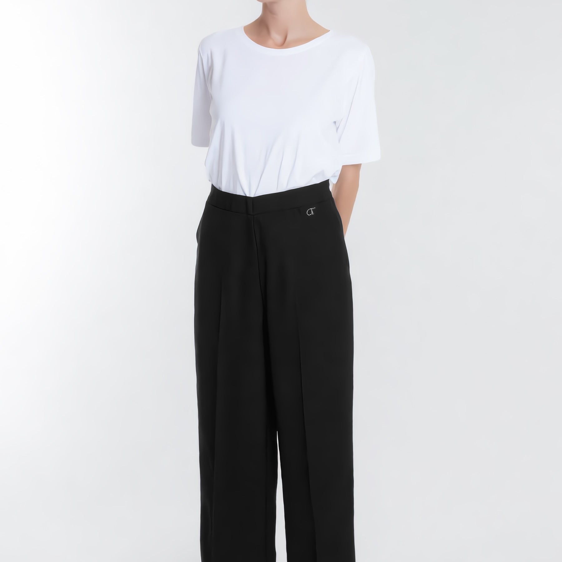 CARLA FERRONI Pantalone Lungi Donna Ampio Fluido Estivo 17751