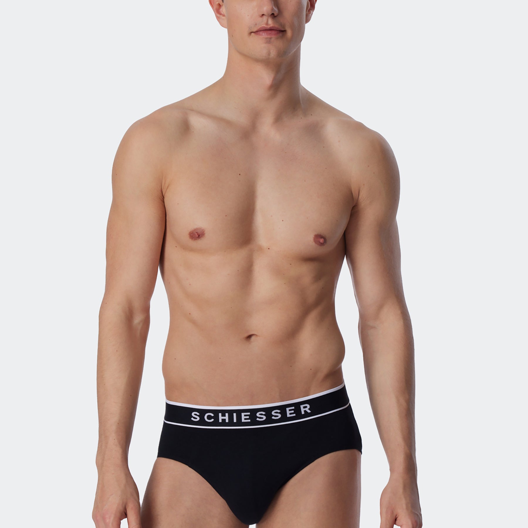 SCHIESSER 179570 Confezione 3 Slip Uomo Cotone