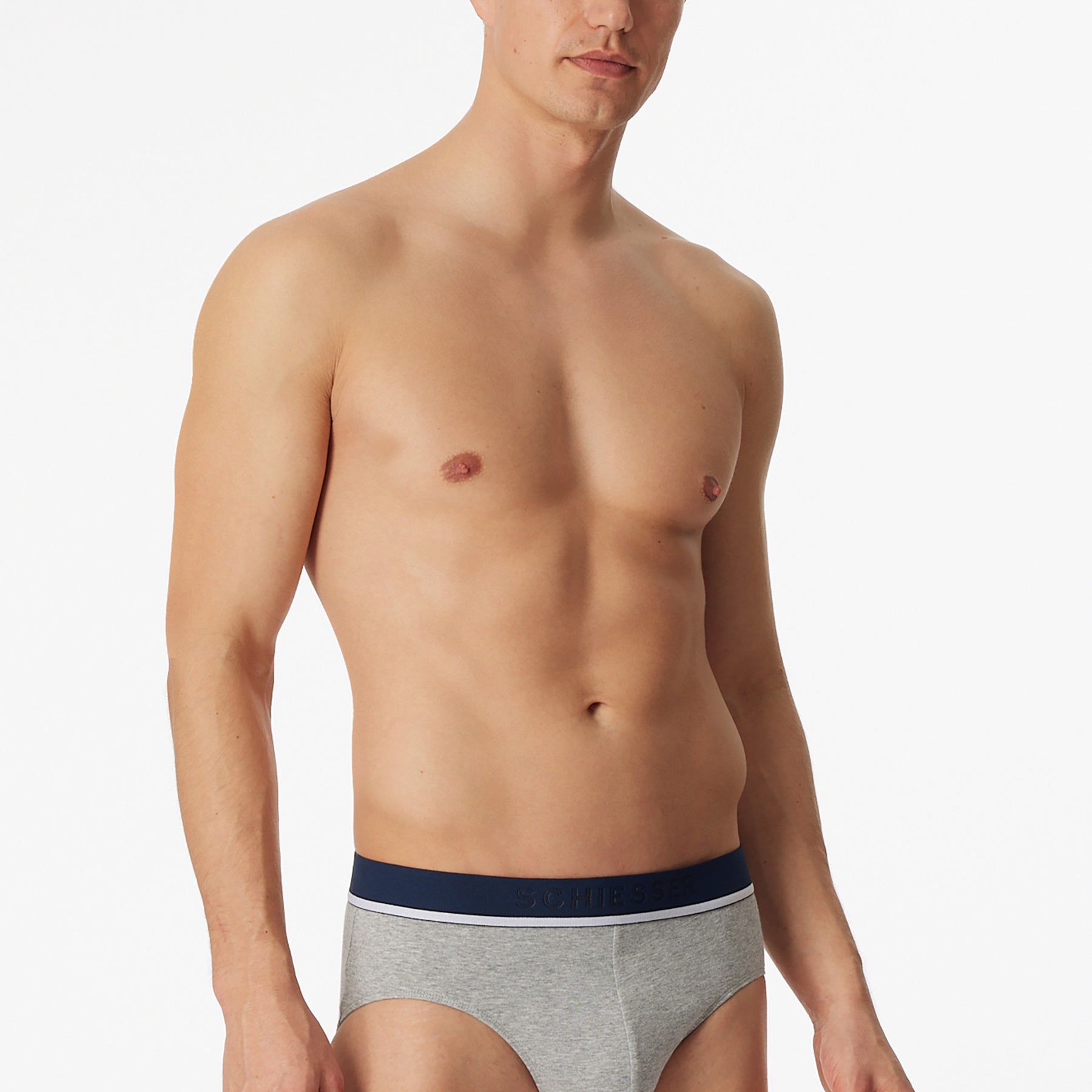 SCHIESSER 179571 Confezione 3 Slip Uomo Cotone