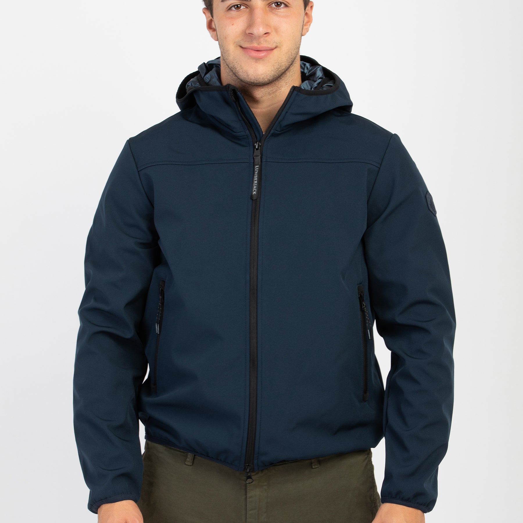LUMBERJACK Giubbino Uomo Softshell Antipioggia Foderato ART. NEW GEAR