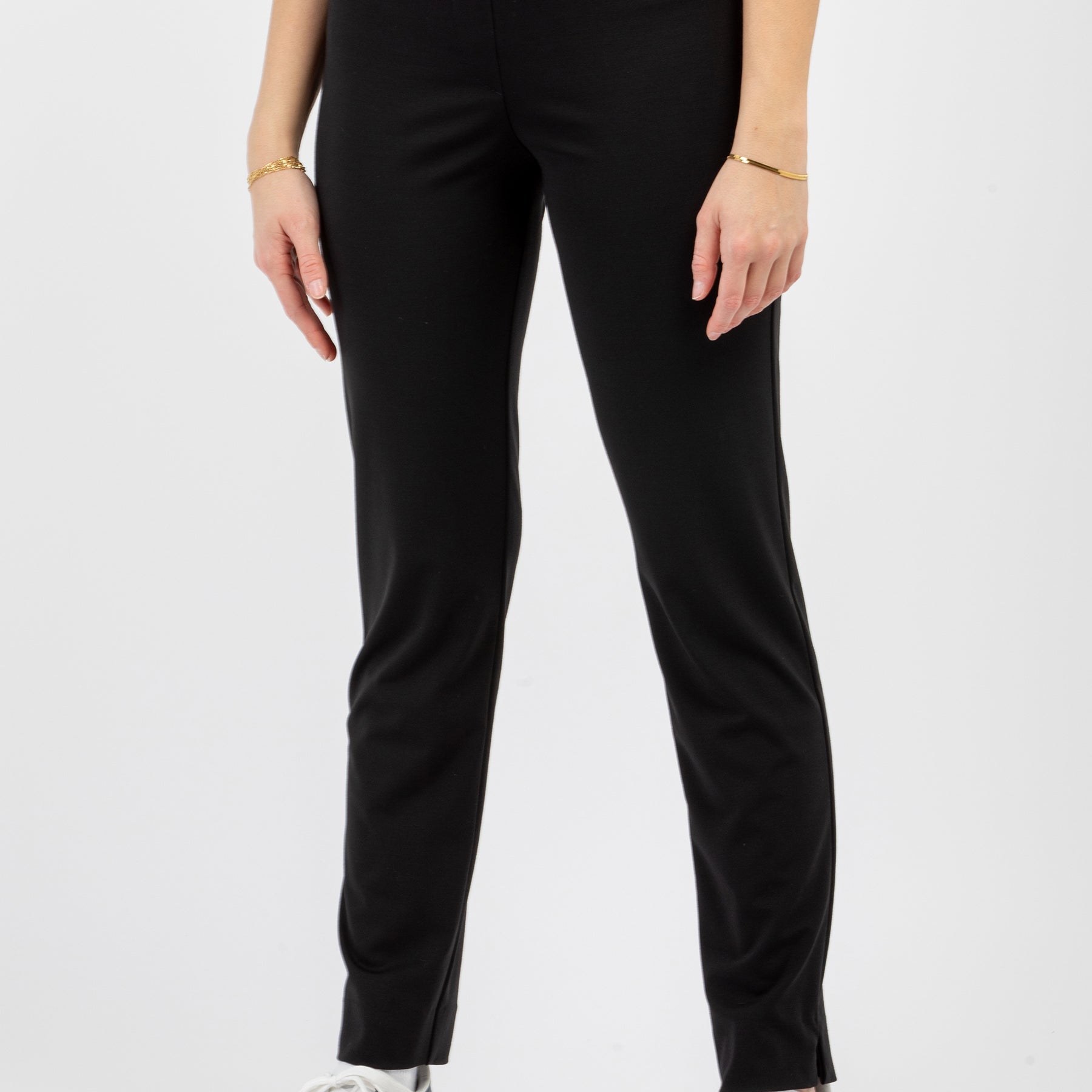 Pantalone Donna Elastico in Vita Maglina Leggero CARLA FERRONI 17280