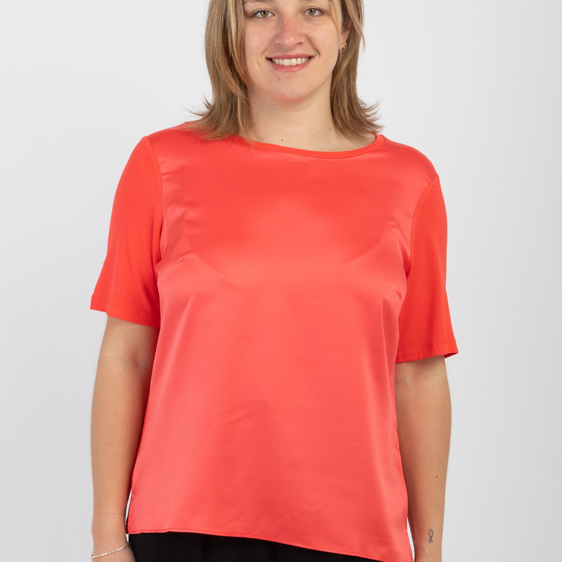 Maglia Donna Mezza Manica Viscosa LUISA VIOLA G026L0-806H