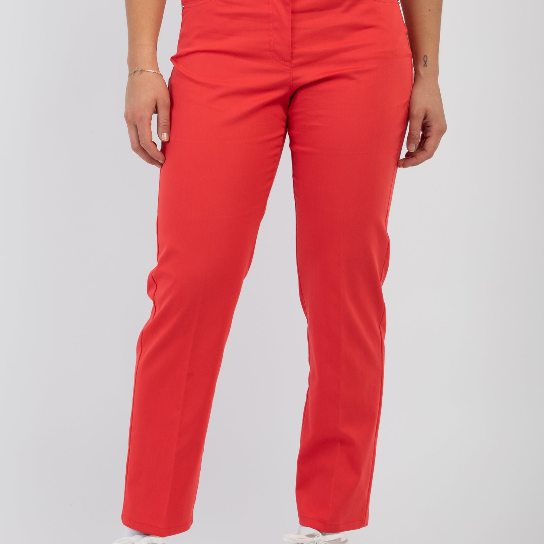 Pantalone Donna Tinta Unita Cotone LUISA VIOLA P260F0-1341