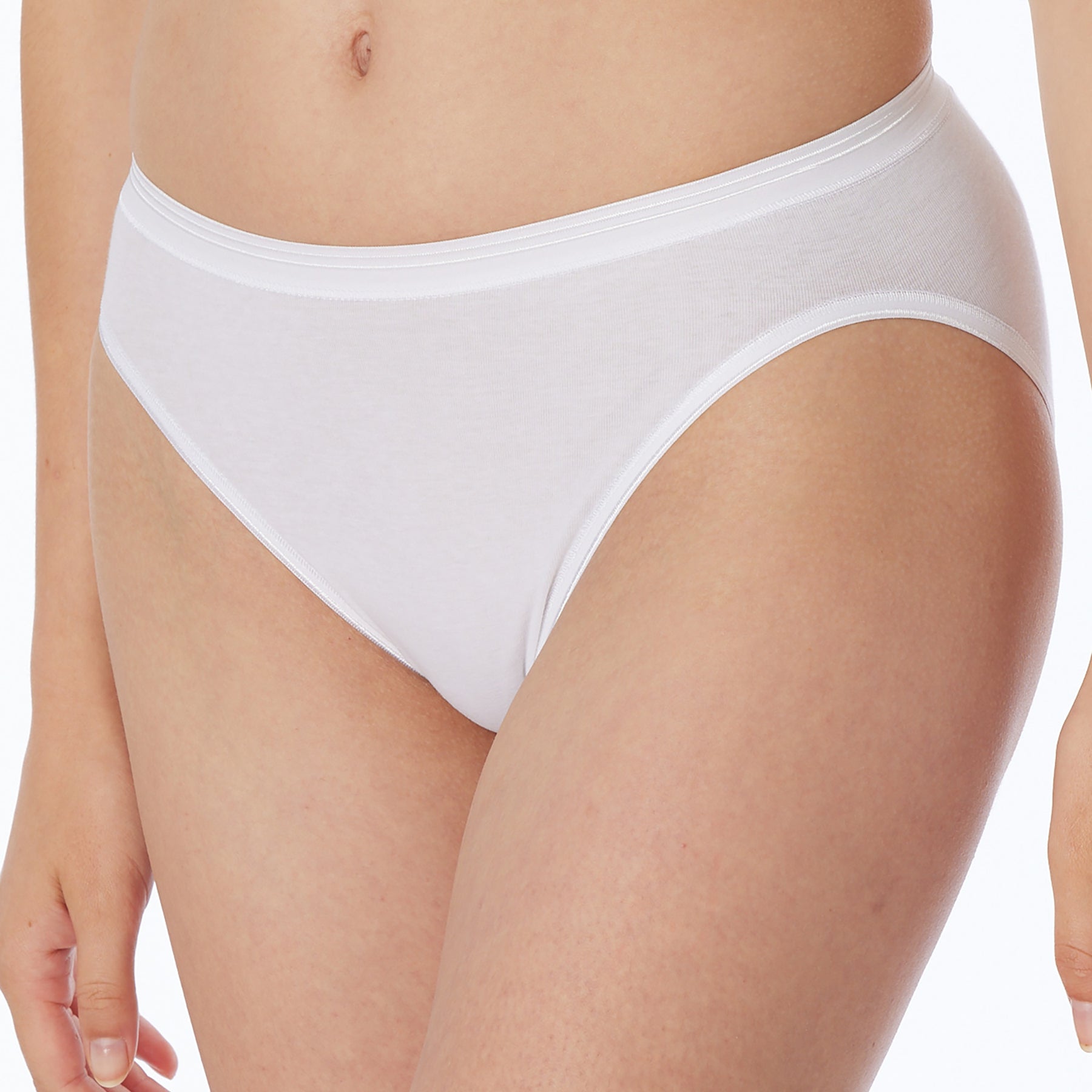 SCHIESSER 200766 Slip Donna Sgambato Cotone Luxury