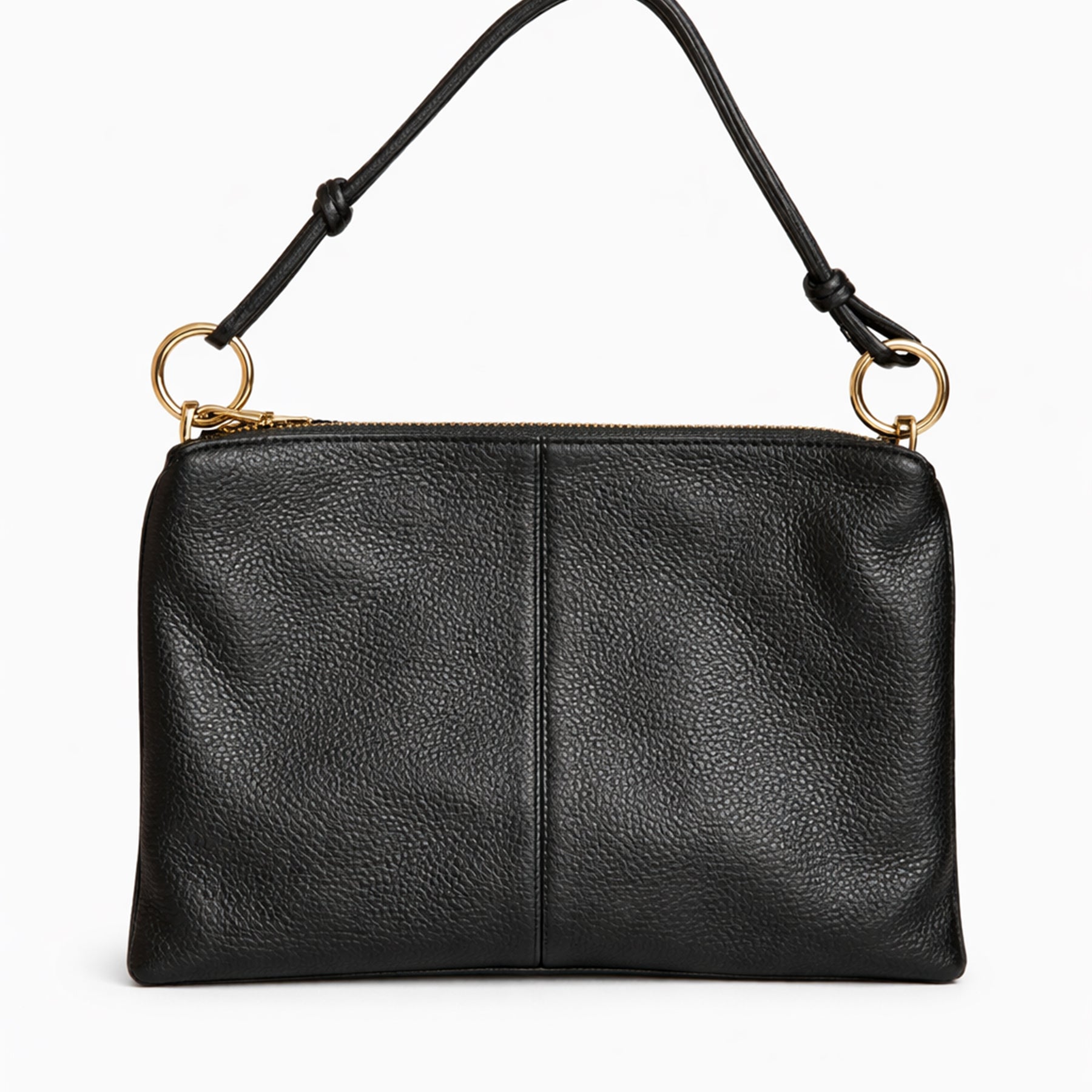 SUSY MIX Borsa Donna Anelli Chiusura Zip Pelle BS3644