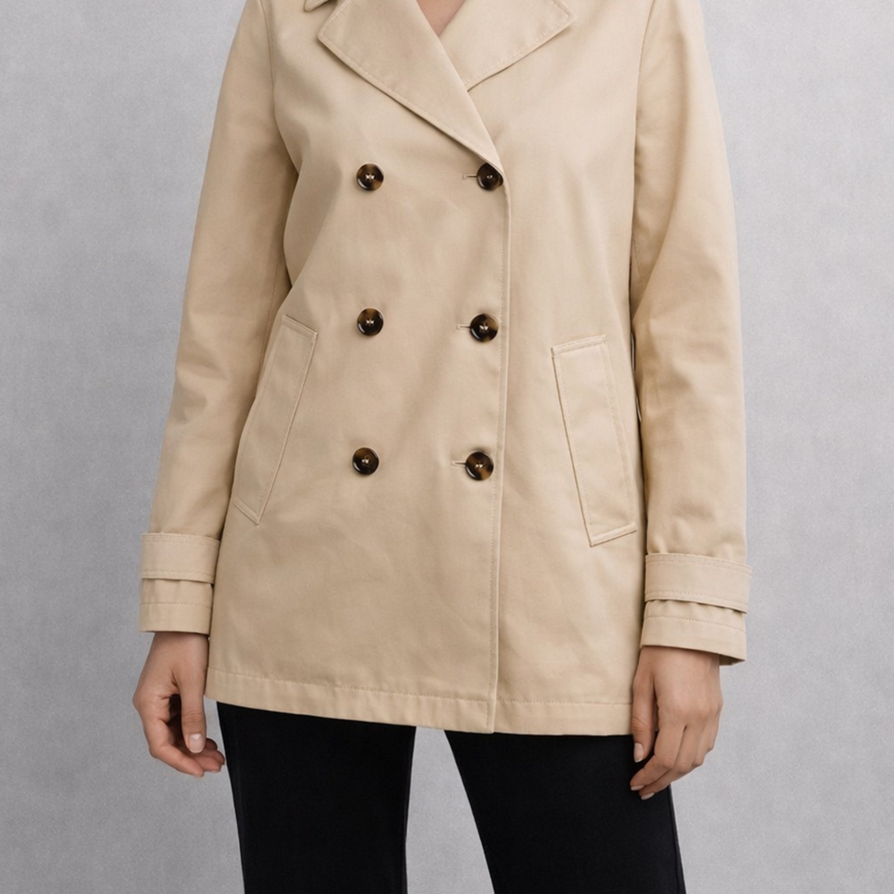 EMME MARELLA Trench Donna Doppiopetto Con Cintura ART. SOTTILE