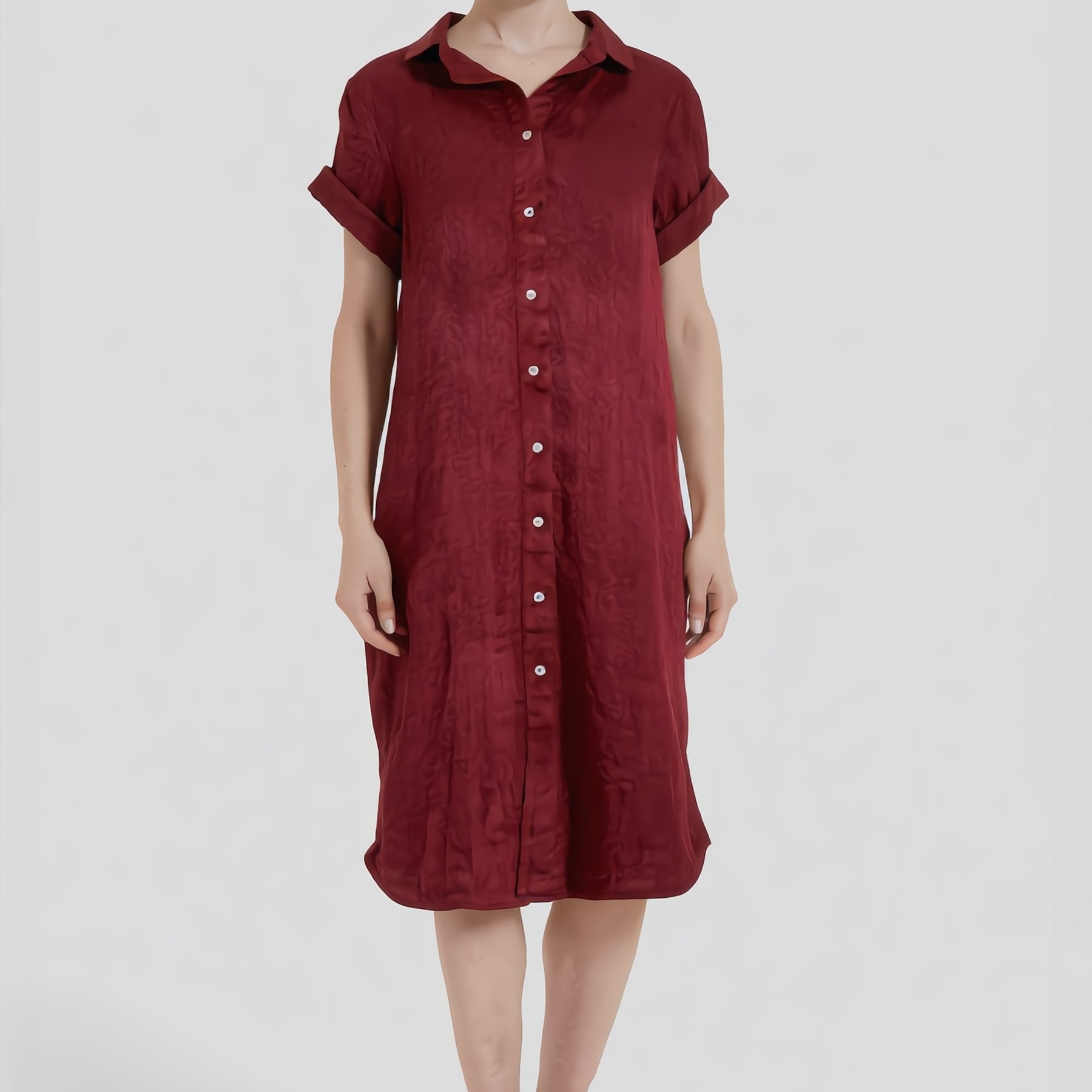 VLT’S BY VALENTINAS Abito Donna Lino Collo Camicia ART. 26-29M