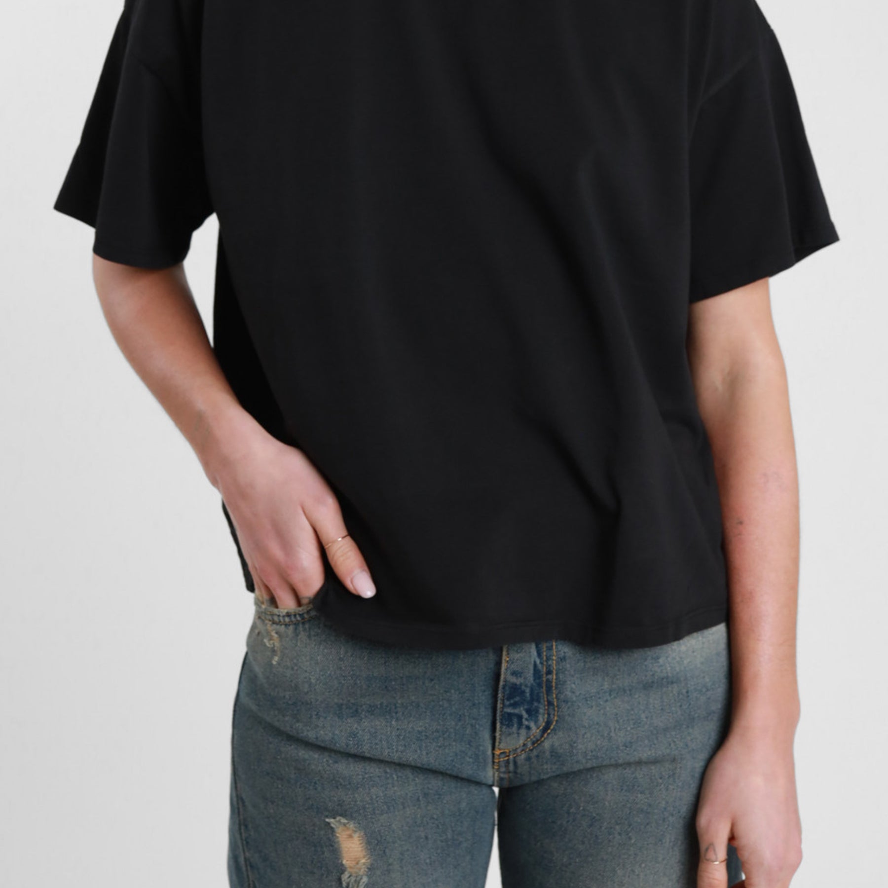 SUSY MIX T-Shirt Donna Girocollo Cotone Leggero 2693