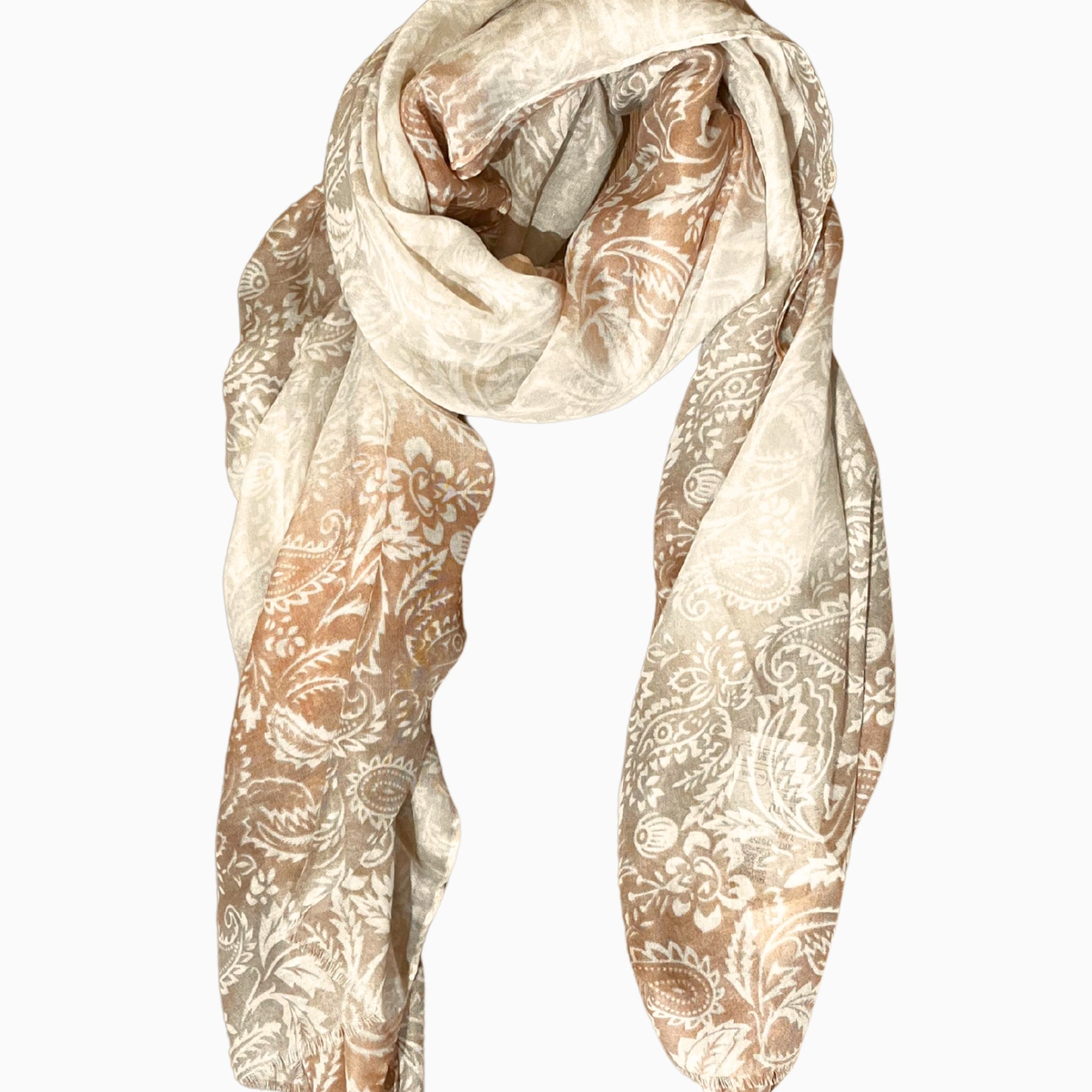 SUSY MIX Stola Donna Stampa Bicolore fantasia Etinica YF6753