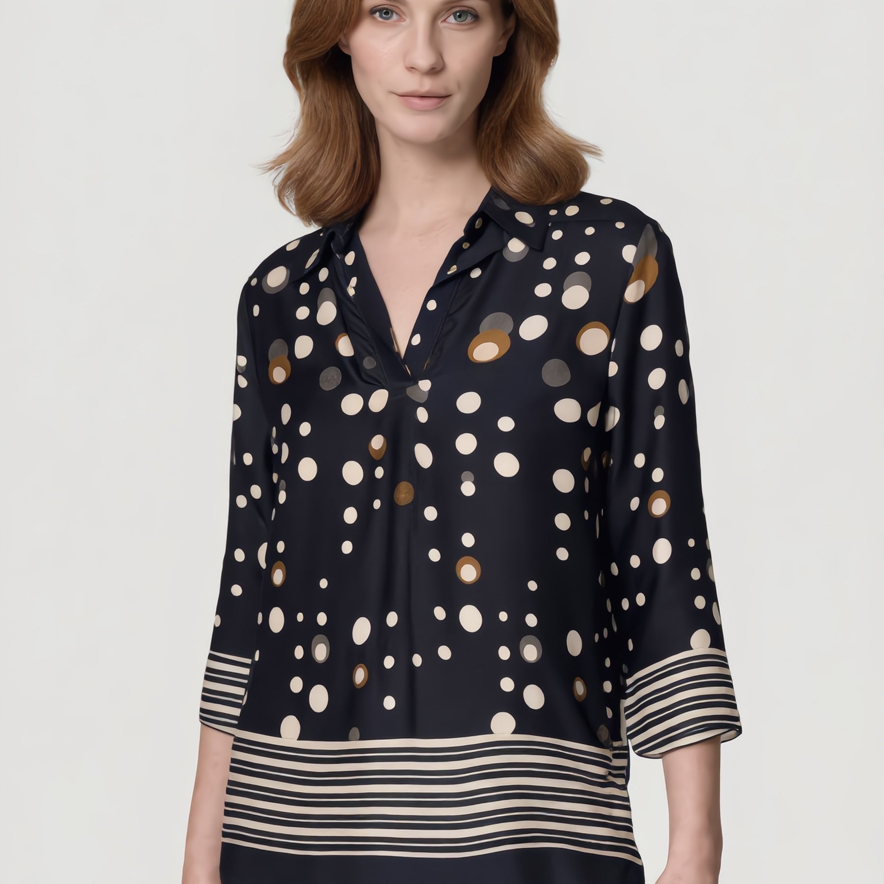 CARLA FERRONI Casacca Donna Manica 3/4 Viscosa Estiva 50094