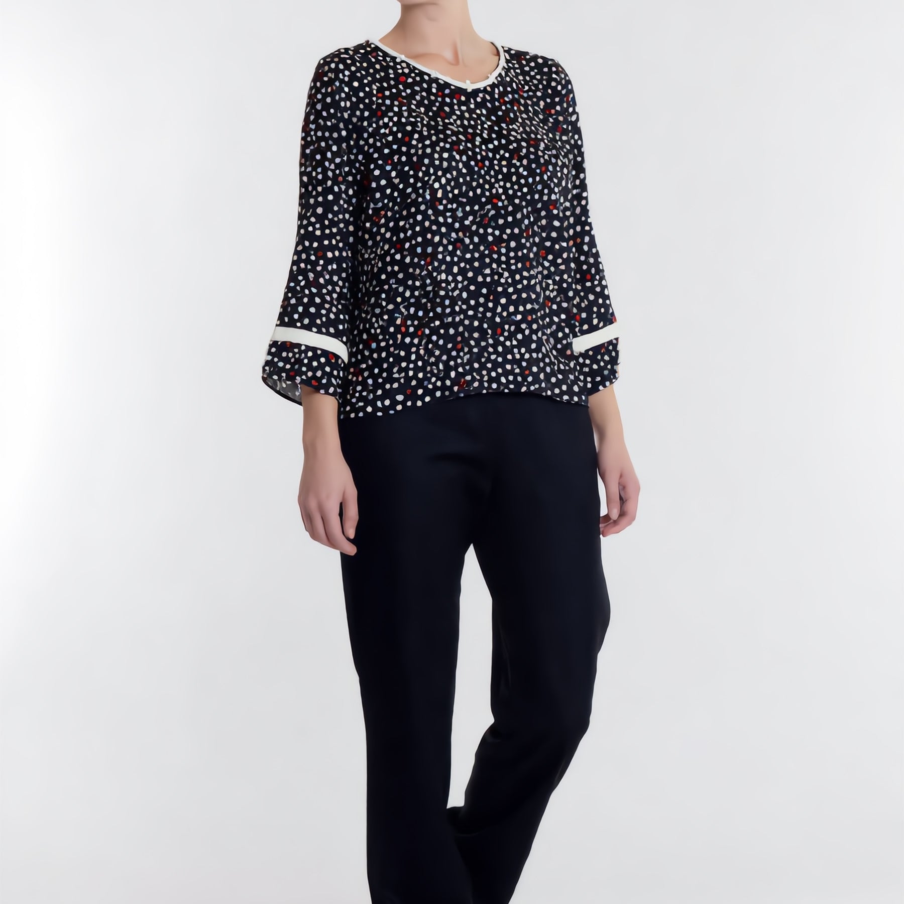 CARLA FERRONI Maglia Donna Manica 3/4 Viscosa Estiva 50119