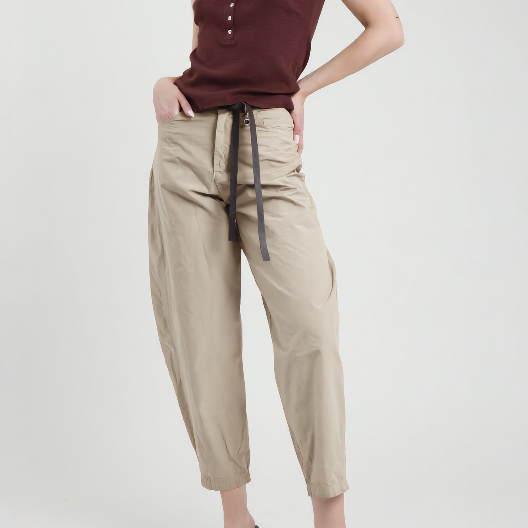 SUSY MIX Pantalone Donna Lunghi Parachute Over Unita 60285TL