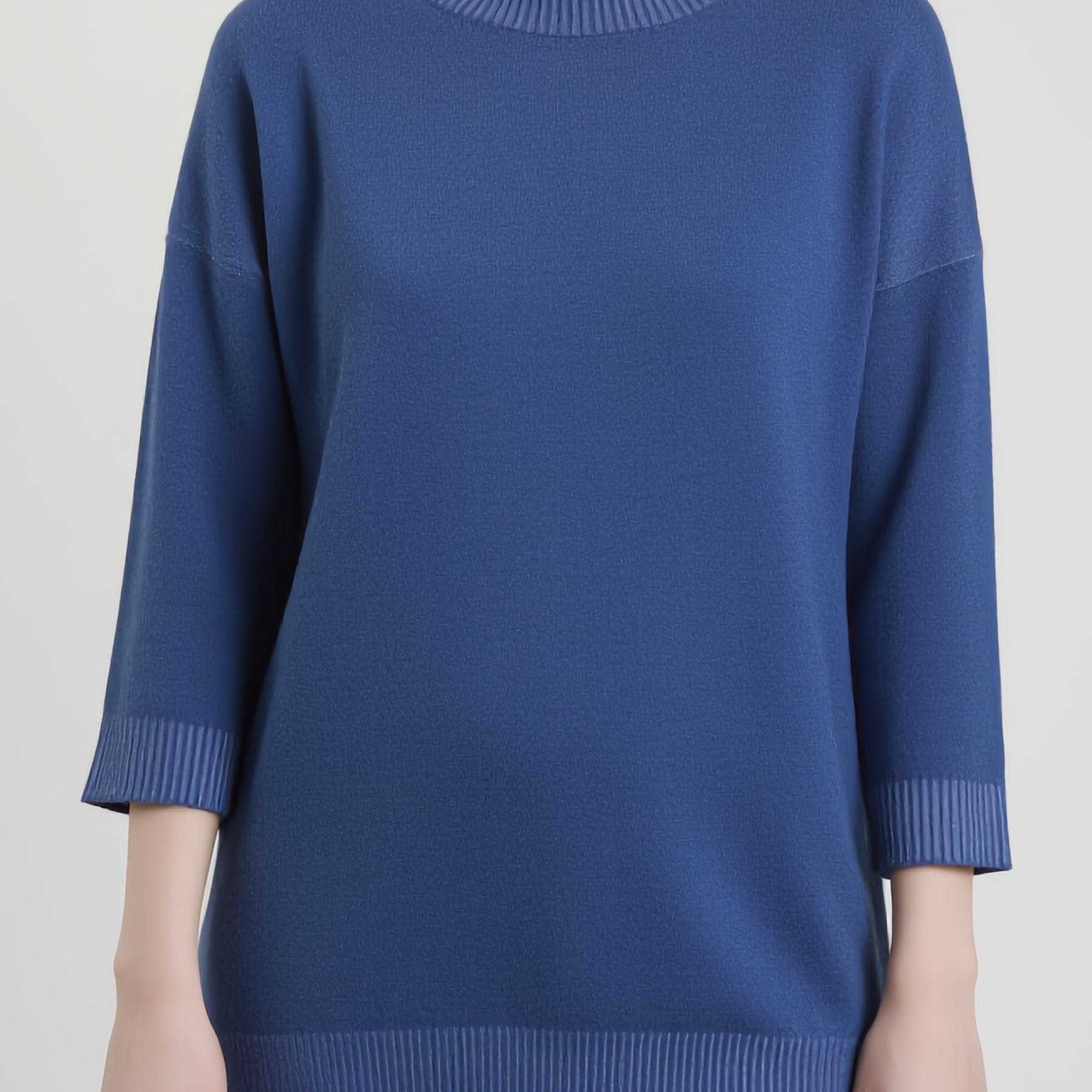 SUSY MIX Maglia Donna Maniche 3/4 Leggera Effetto Slavato 61187