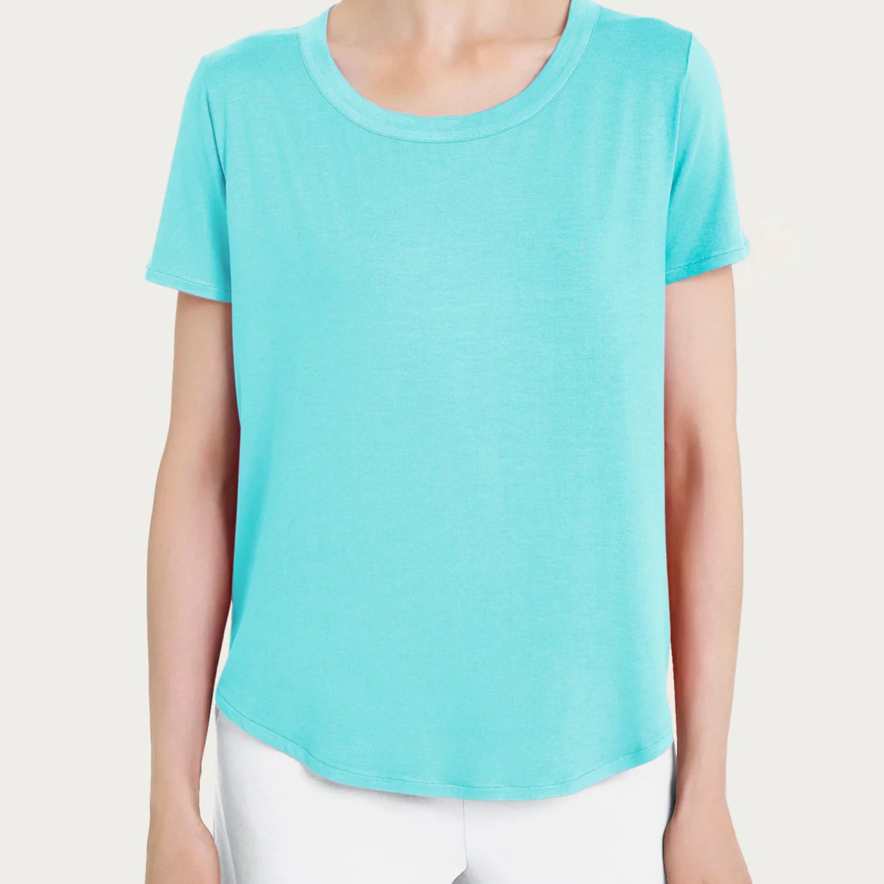 RAGNO Maglia Donna Mezza Manica Viscosa Tinta Unita 701217