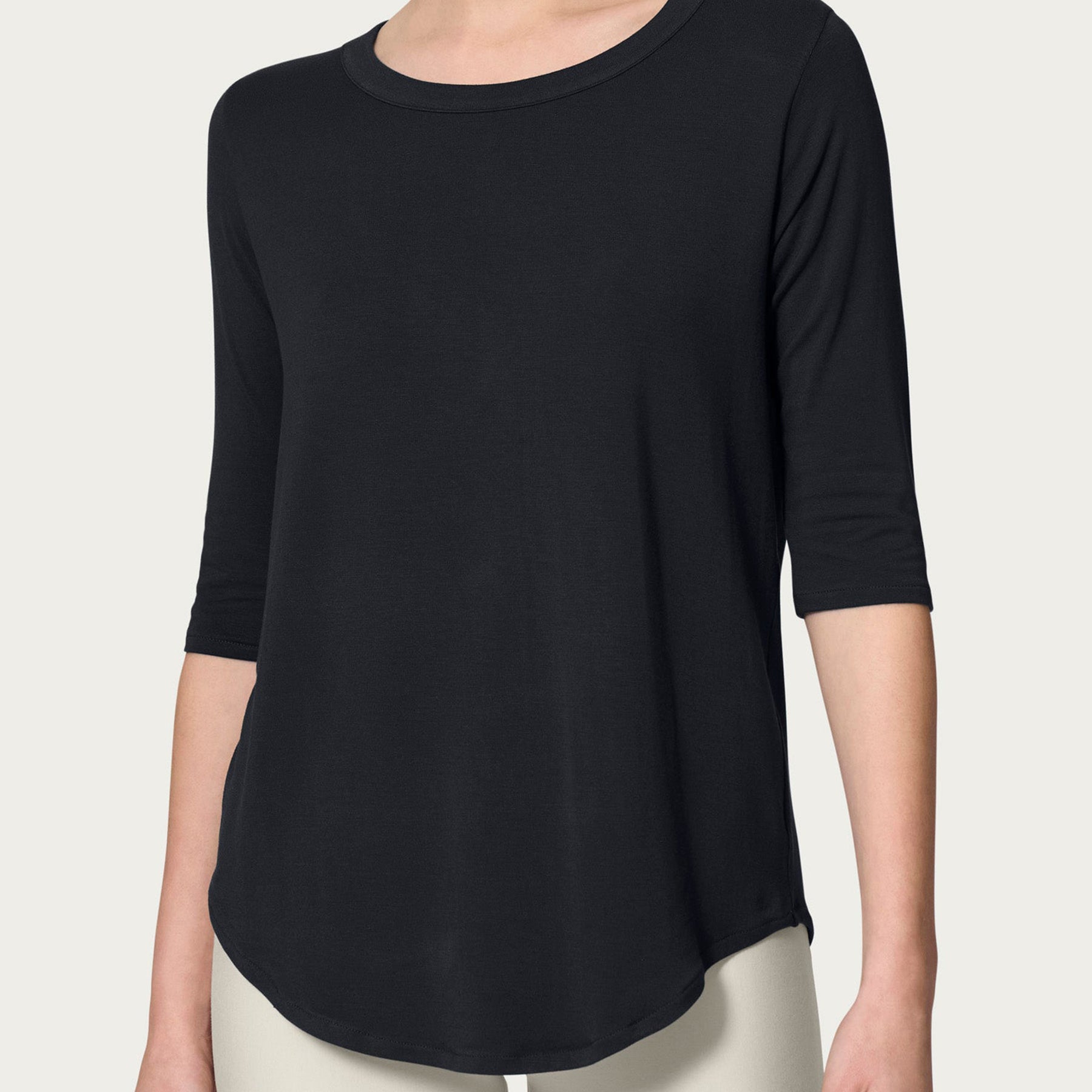 RAGNO T-Shirt Donna Viscosa Estiva Tinta Unita 70121W