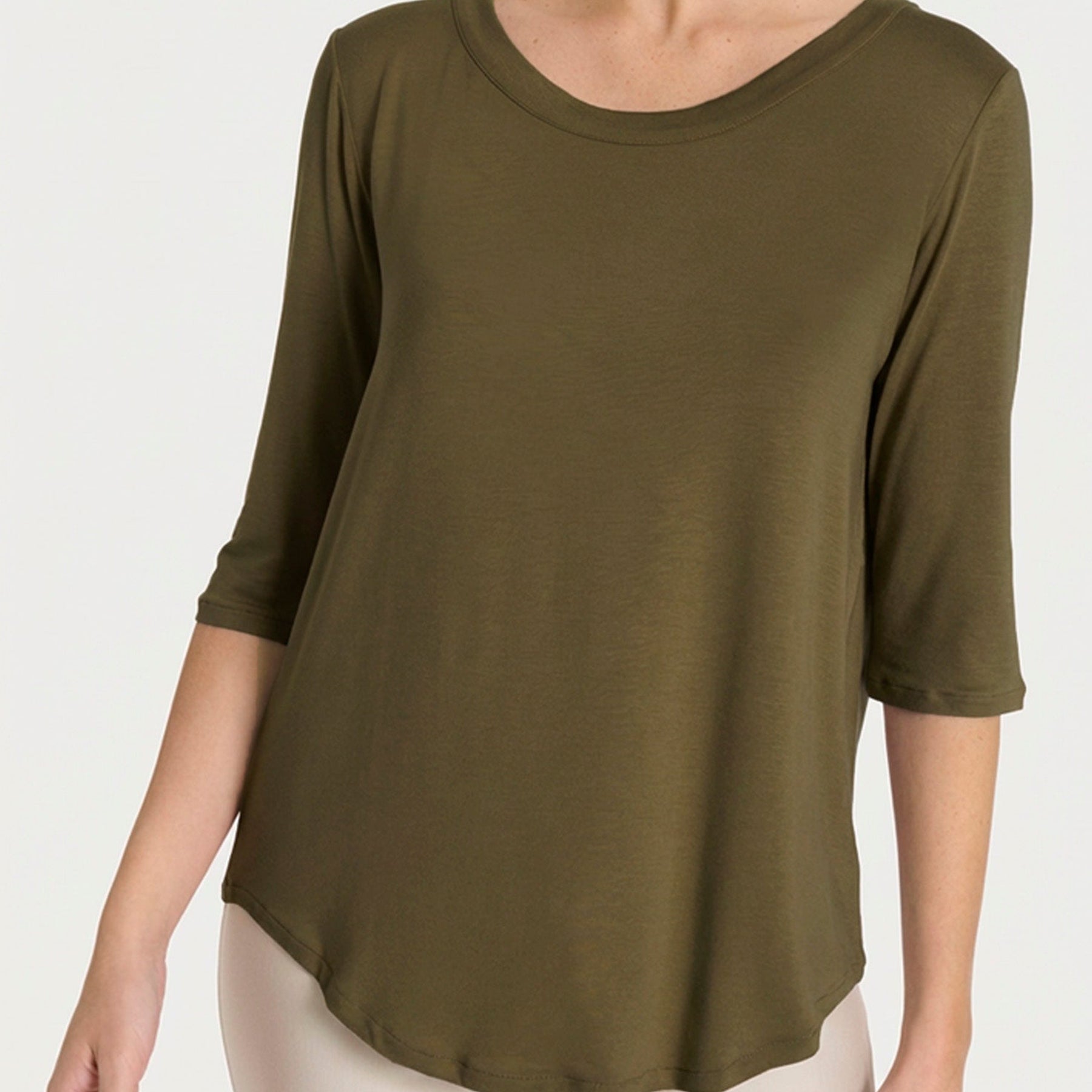 RAGNO T-Shirt Donna Viscosa Estiva Tinta Unita 70121W