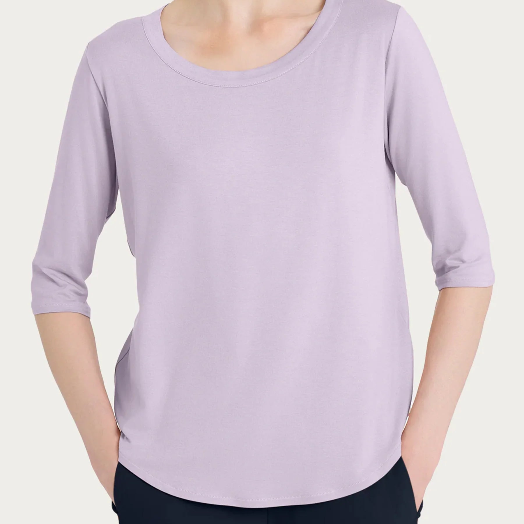 RAGNO T-Shirt Donna Viscosa Estiva Tinta Unita 70121W