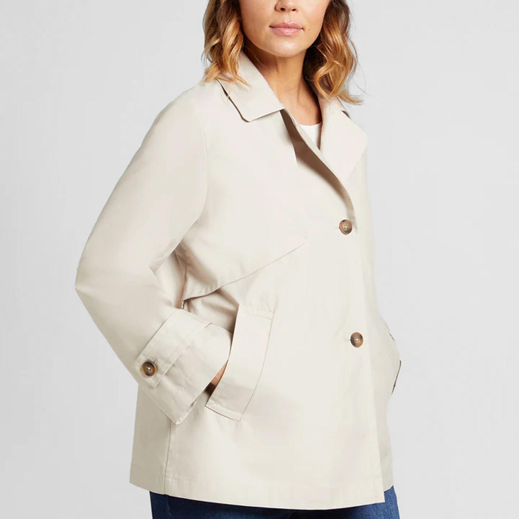 Giubbino Donna Manica Lunga Cotone Leggero LUISA VIOLA F702F0-03SK