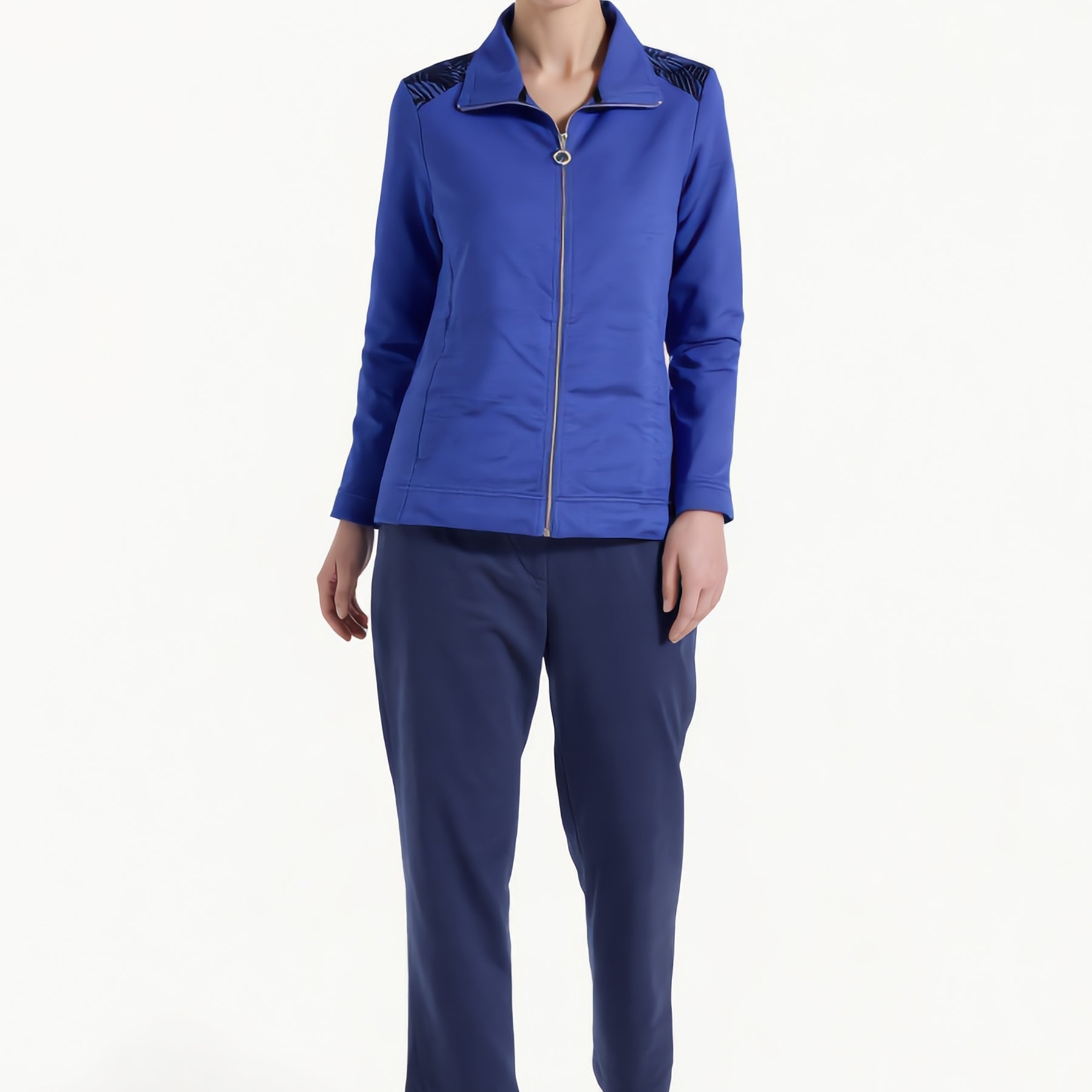F.LLI CAMPAGNOLO Tuta Donna Lunga Zip Cotone ART. 8E76576