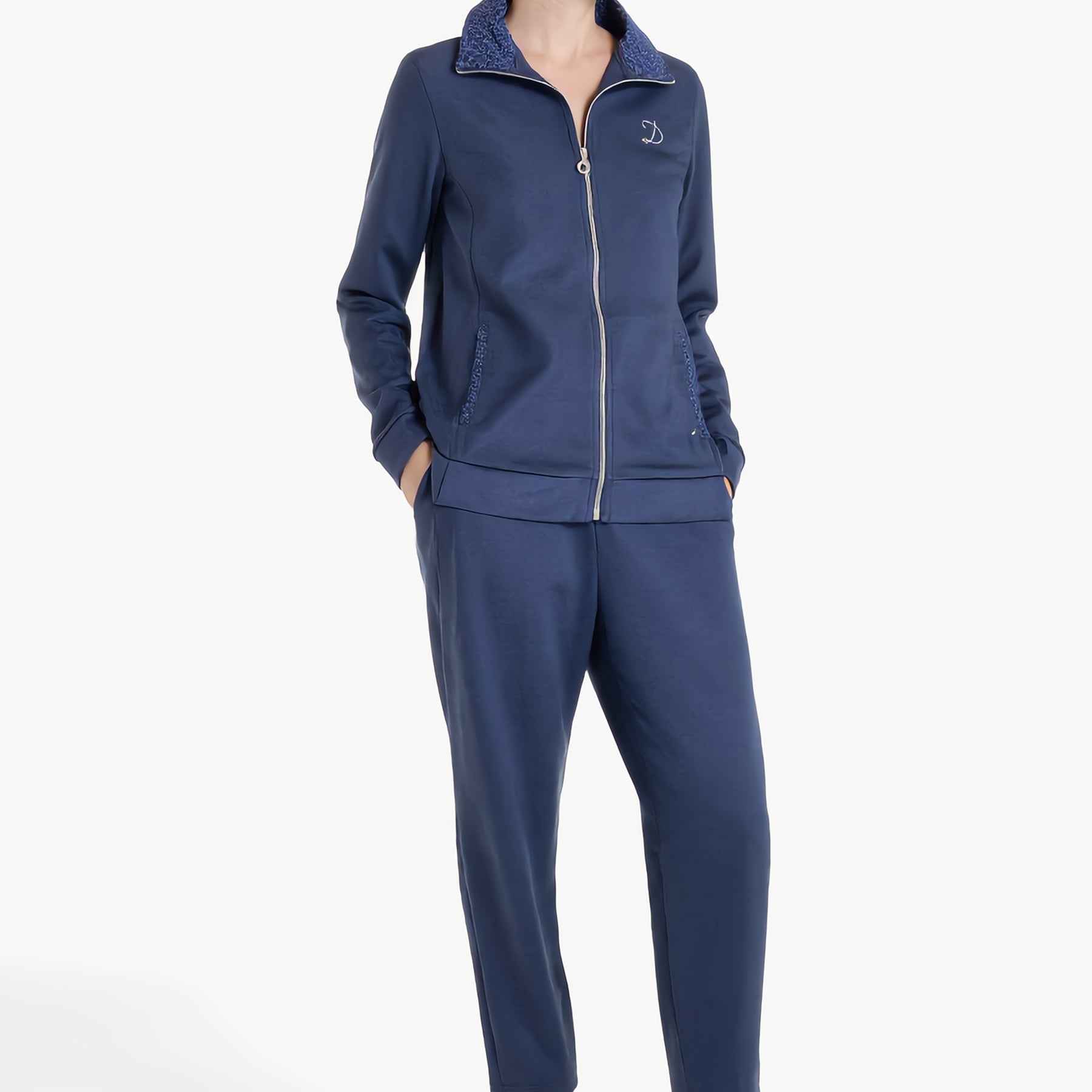 F.LLI CAMPAGNOLO Tuta Donna Lunga Cotone Garzato ART. 8E76580