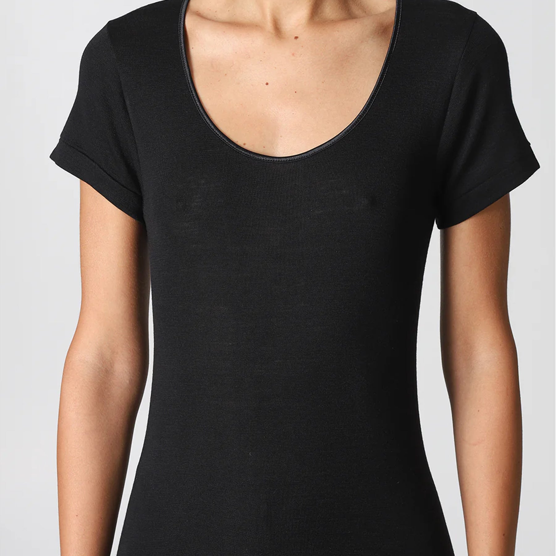 ALPINA 950 ARF013 Maglia Donna Mezza Manica Lana Seta