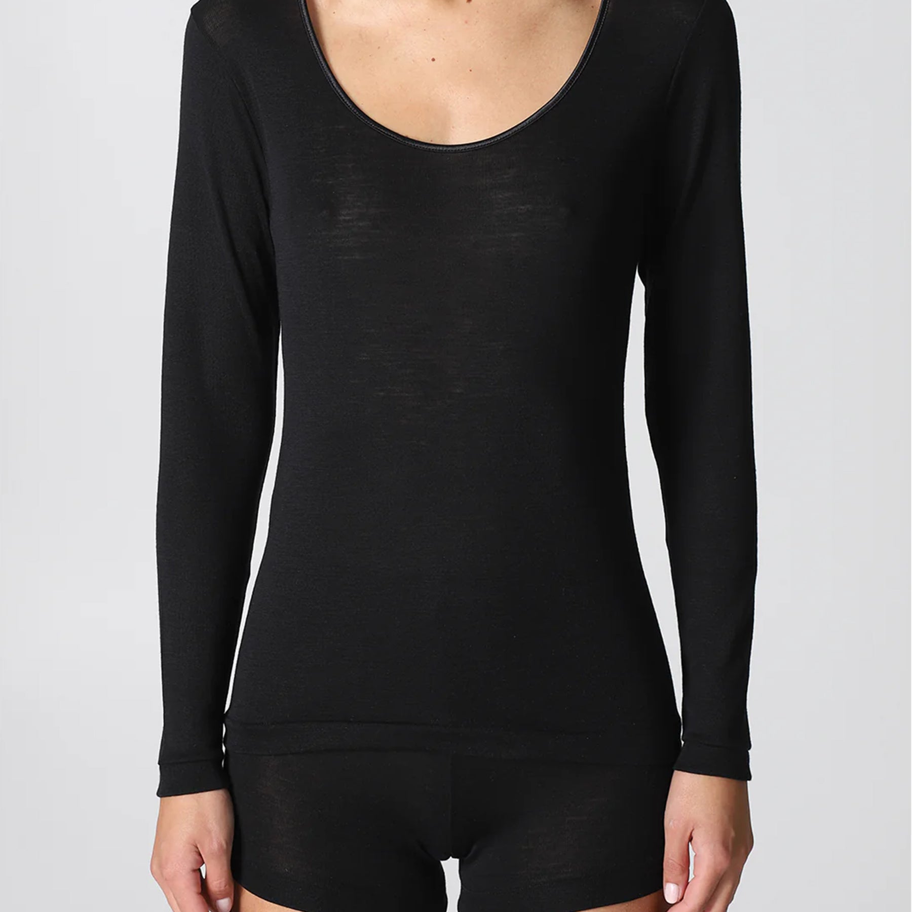 OFFERTA 3 PEZZI ALPINA 950 ARG013 Maglie Donna Manica Lunga Lana Seta