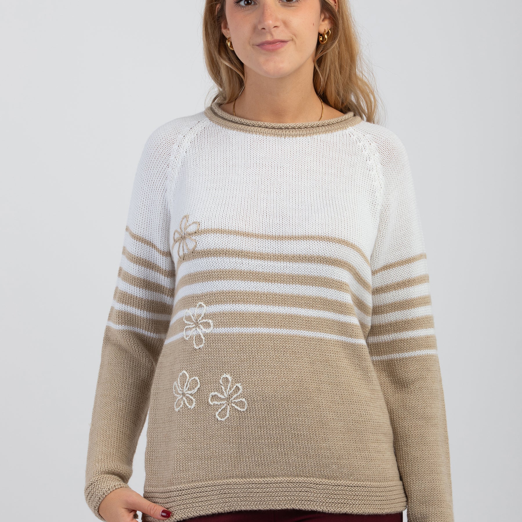 Maglia Donna Girocollo Lana AMARYNTH 52003