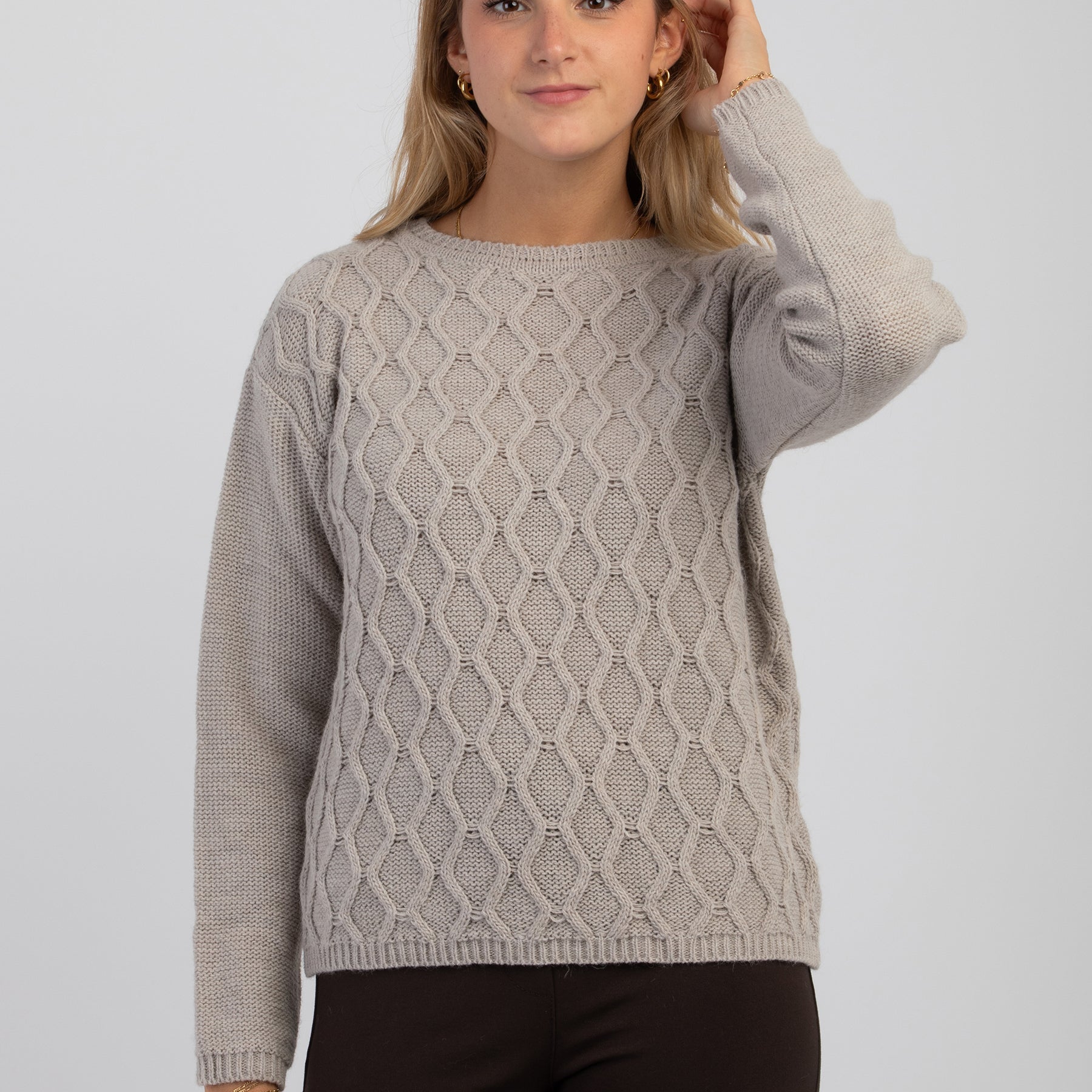 Maglia Donna Girocollo Lana AMARYNTH 52046