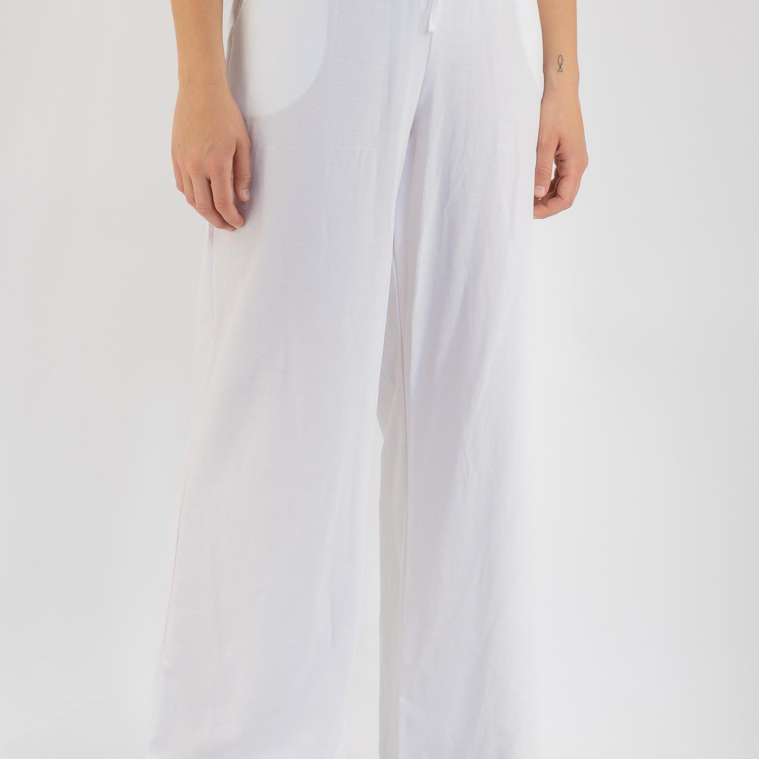 Pantalone Palazzo in Lino e Viscosa BARBARELLA 87P