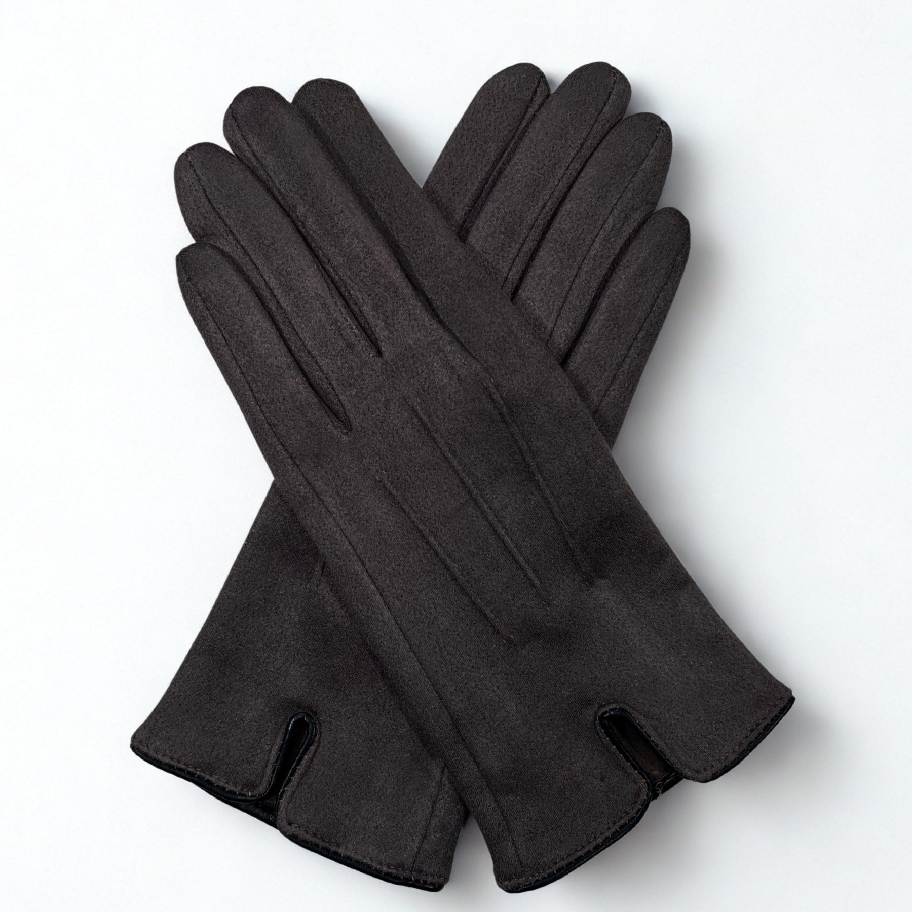 SUSY MIX Guanto Donna Tinta Unita Foderato in Ecodainetto ART. 9003RE