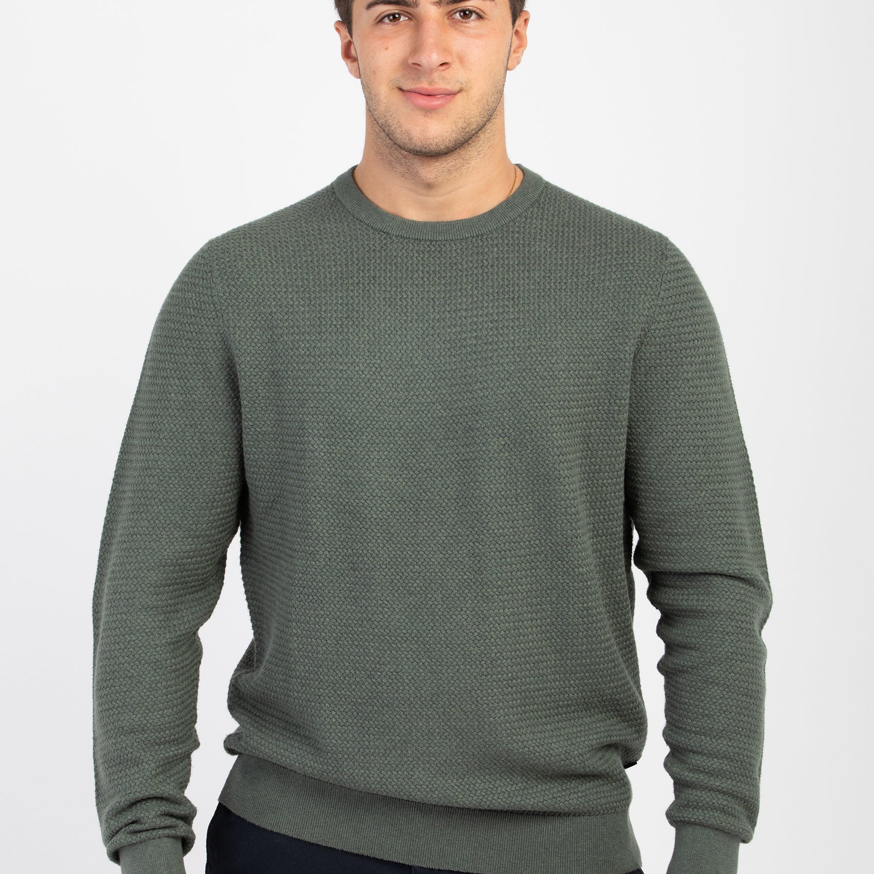 BUGATTI Maglia Uomo Manica Lunga Cotone Cachemire ART. 7400-85523D