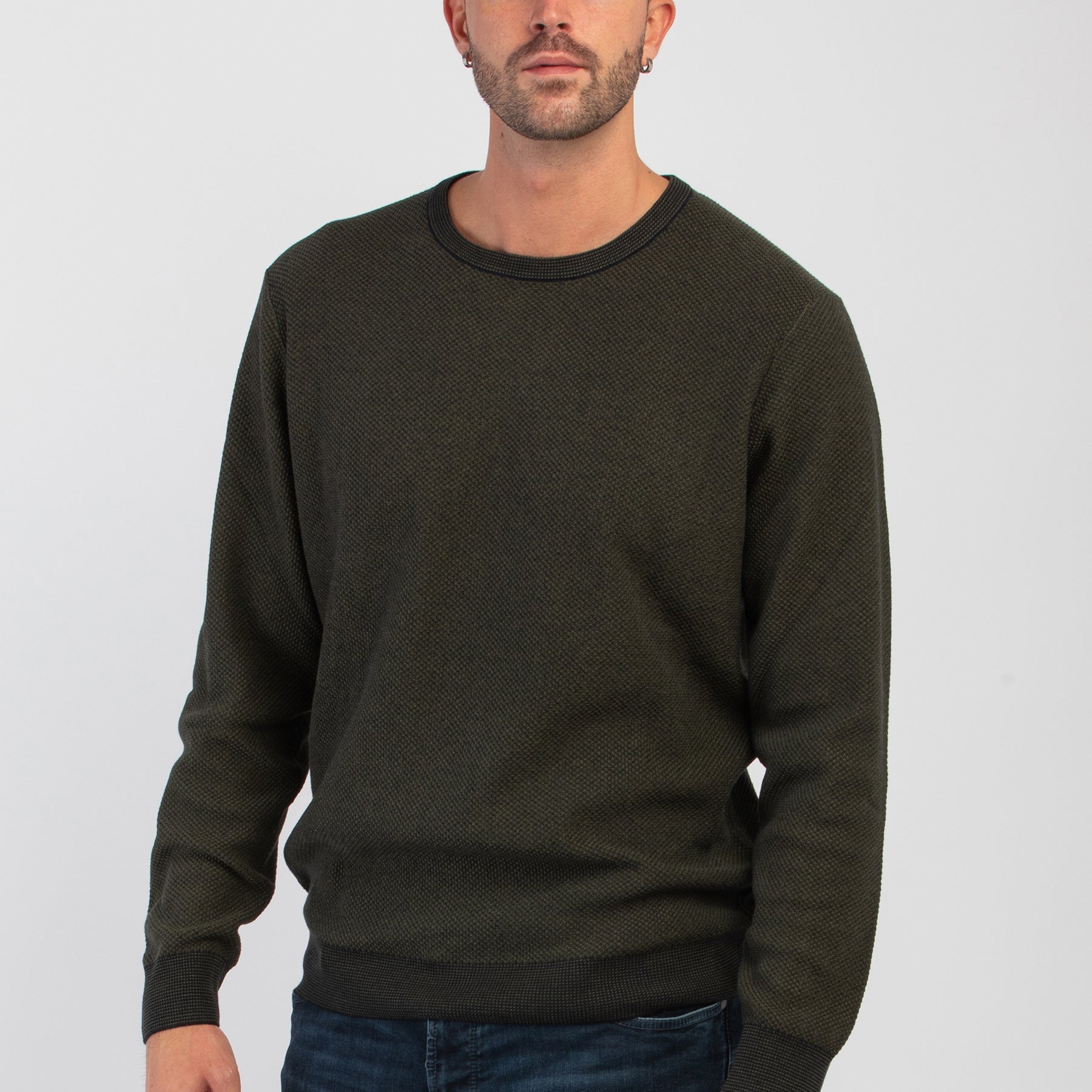 Maglia Uomo Girocollo Bicolore BUGATTI 7400-65533B