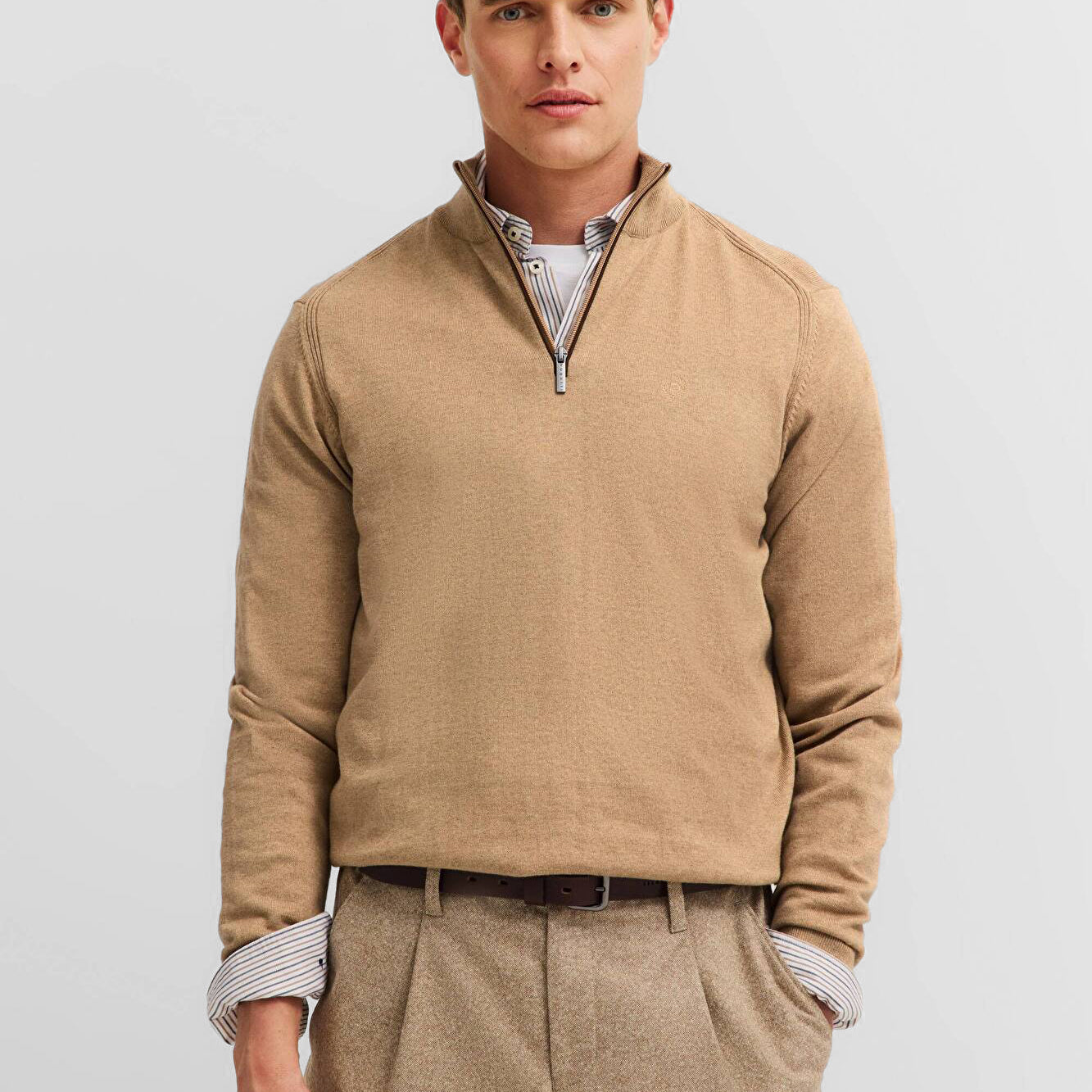 BUGATTI Maglia Uomo Lupetto Cotone Cachemire ART. 7500-85520D