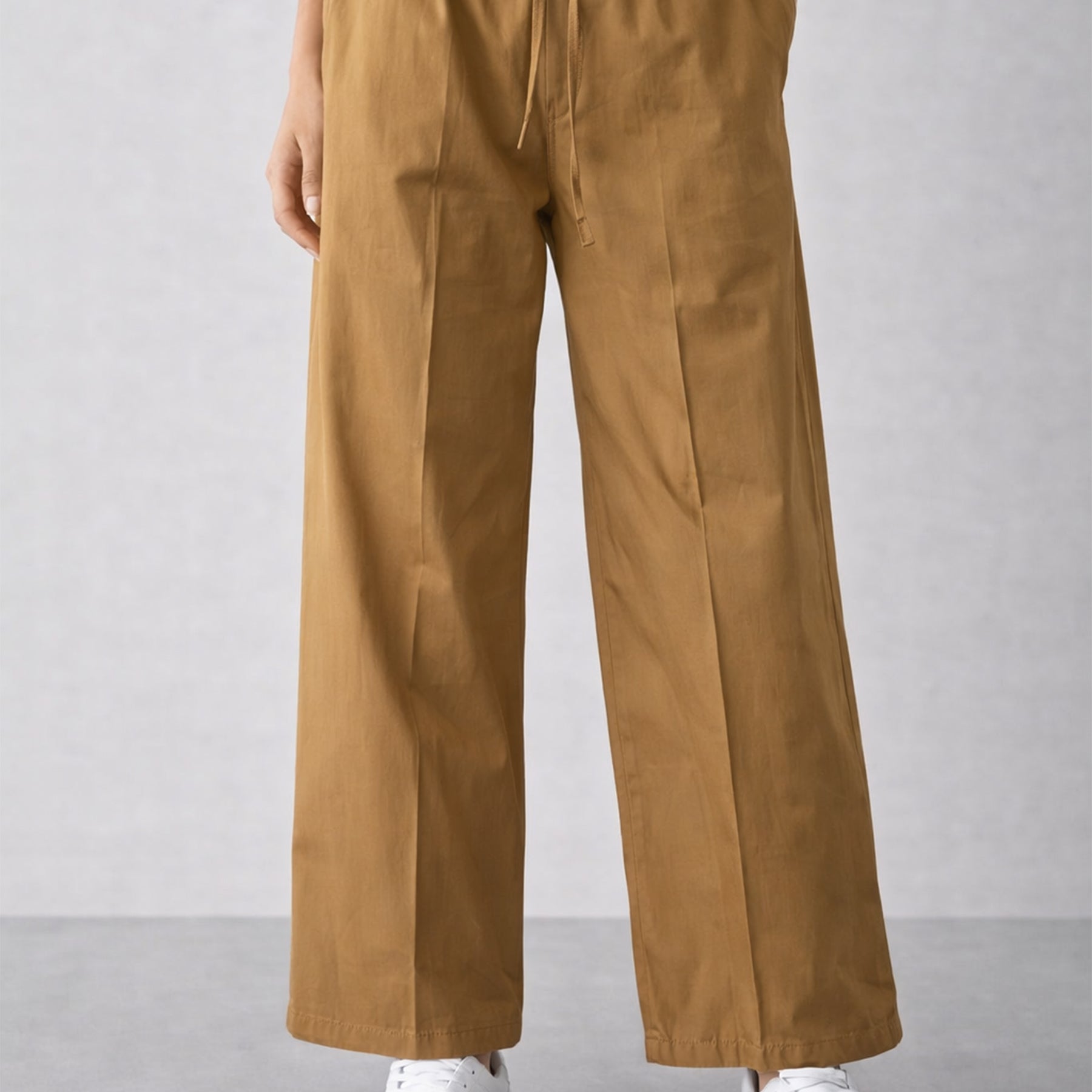 EMME MARELLA Pantalone Donna Lungo Cotone Popeline ART. CALAO