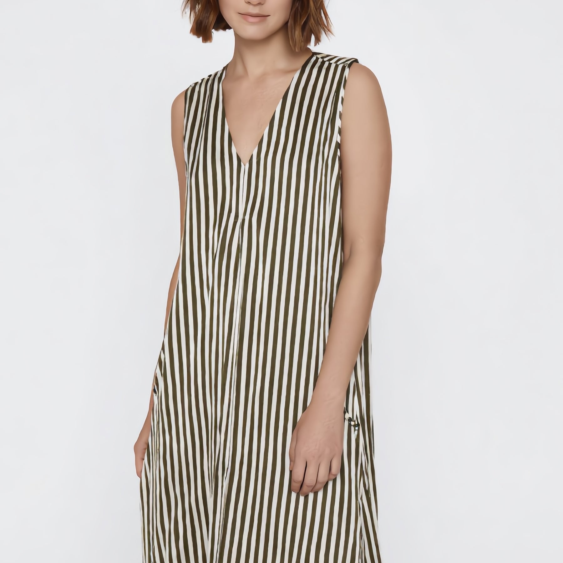 EMME MARELLA Abito Donna Smanicato Scollo V Viscosa ART. CLASSE
