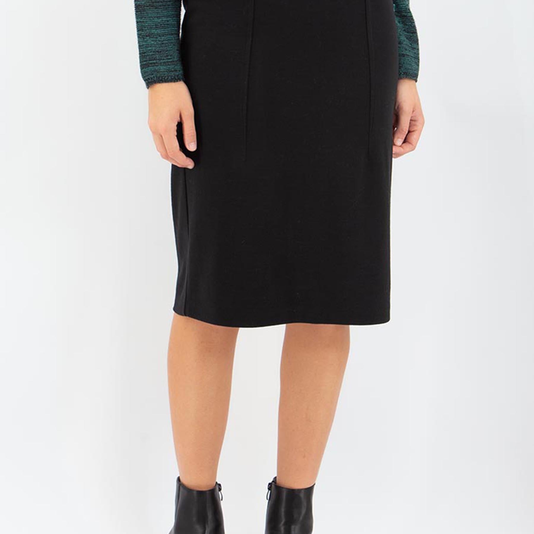 CARLA FERRONI Gonna tubino dritta in maglia di lana ART. 12641