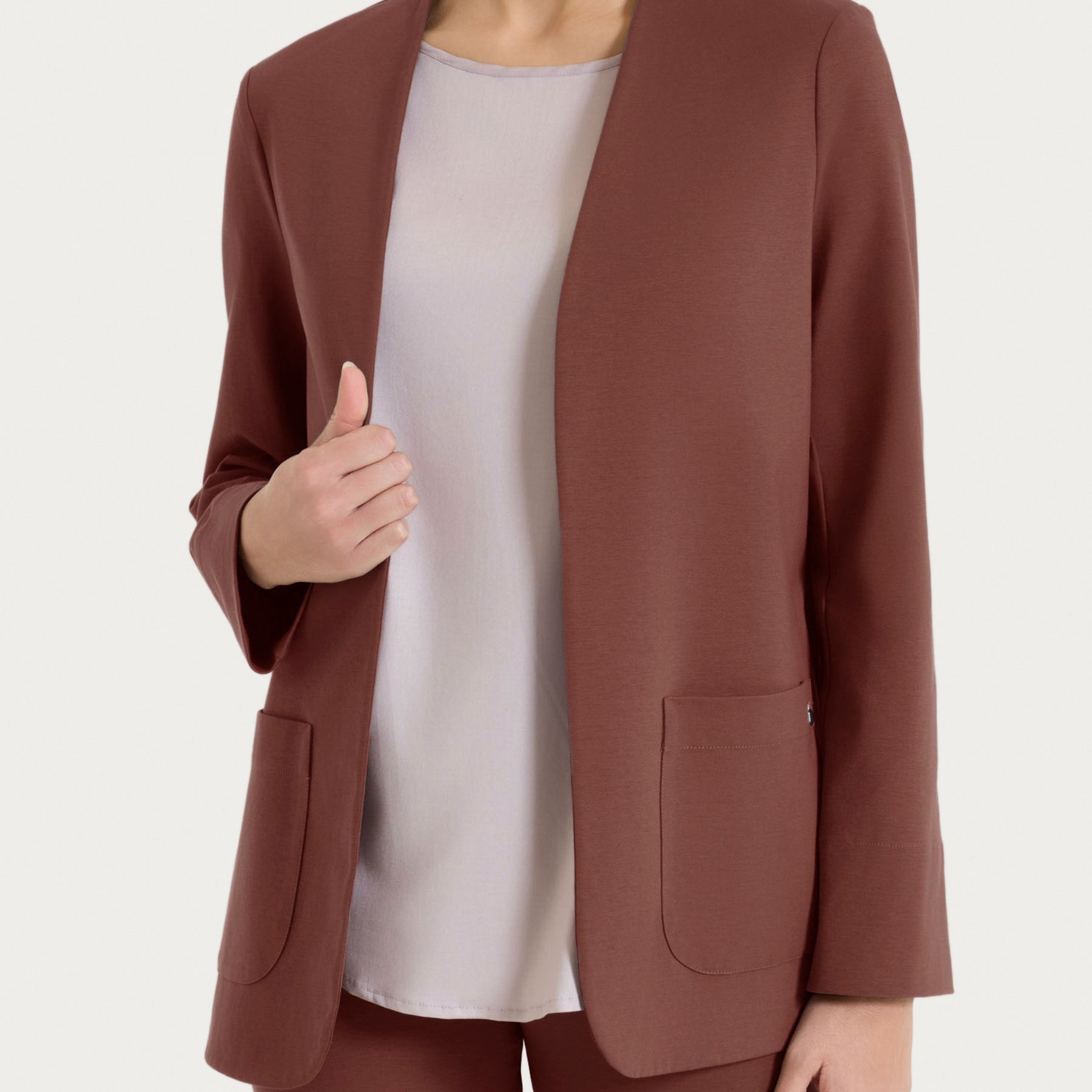 RAGNO Giacca Donna Lunghezza Media Cotone Leggero D293GC