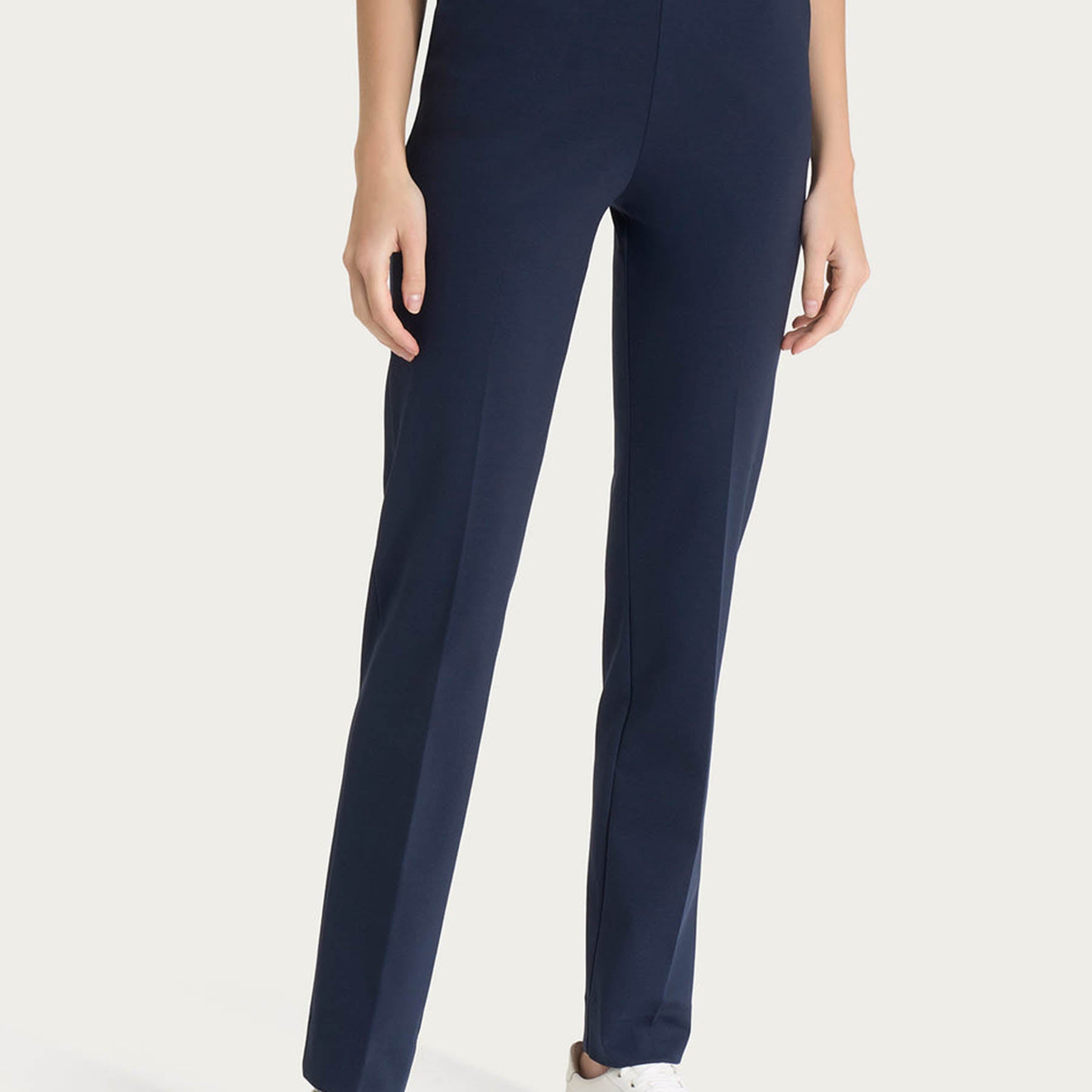 RAGNO Pantalone Lungo Donna Sigaretta Cotone Estivo D293PP