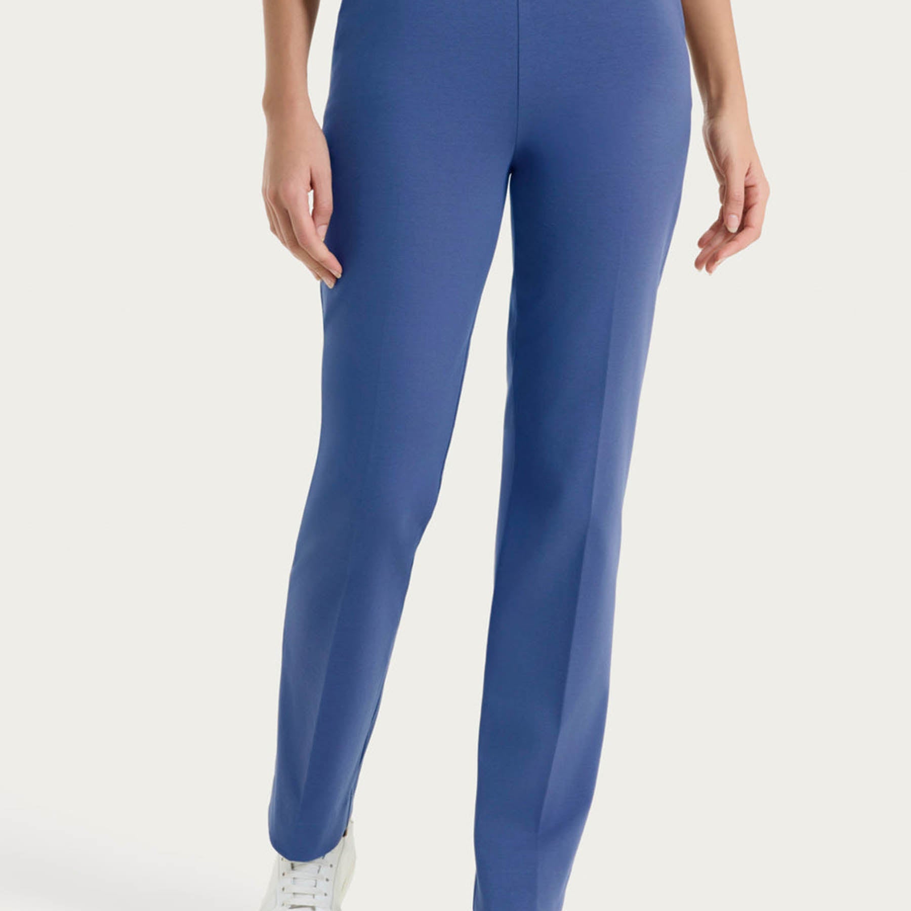 RAGNO Pantalone Lungo Donna Sigaretta Cotone Estivo D293PP