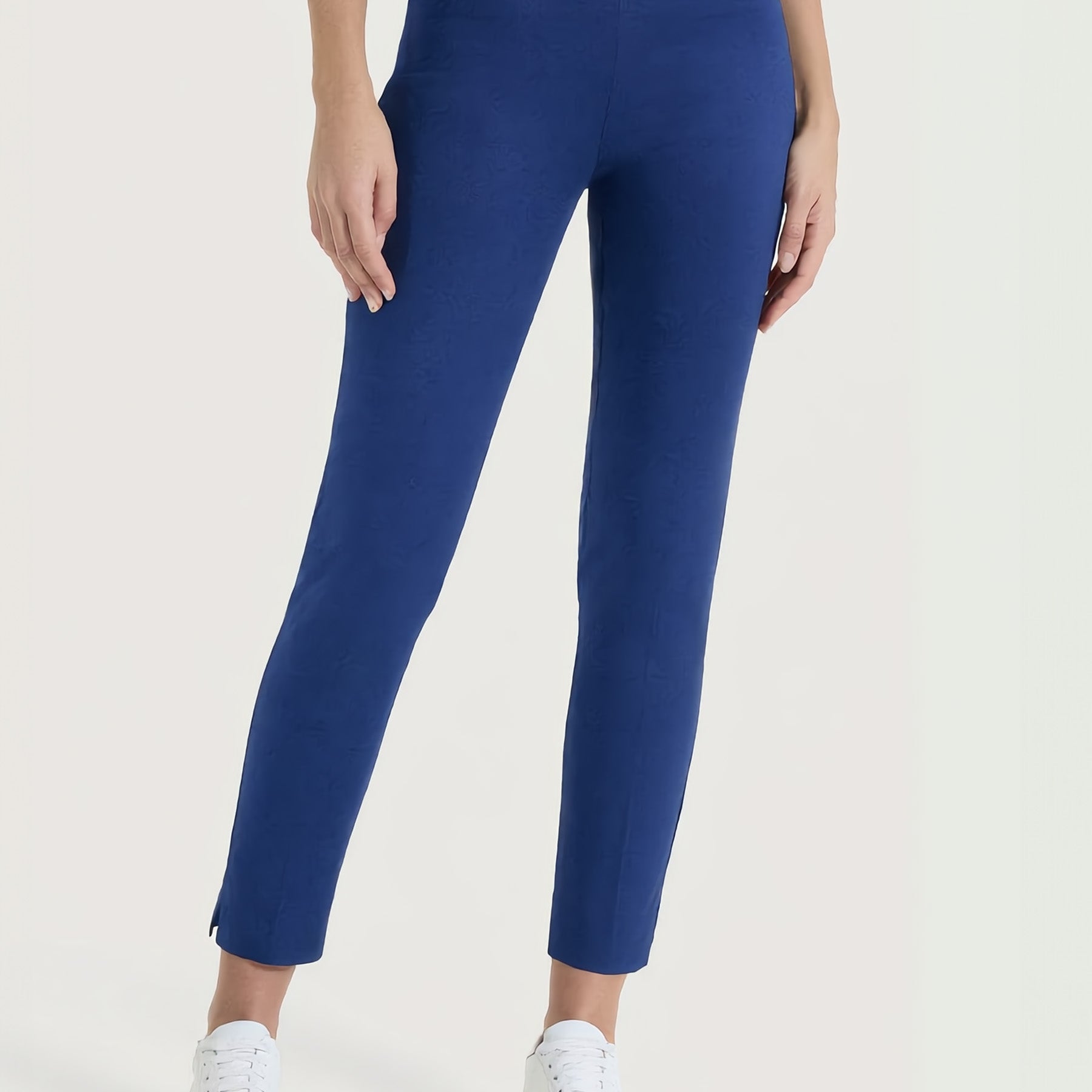 RAGNO Pantalone Lungo Donna Taglio Capri Cotone Estivo D926PY