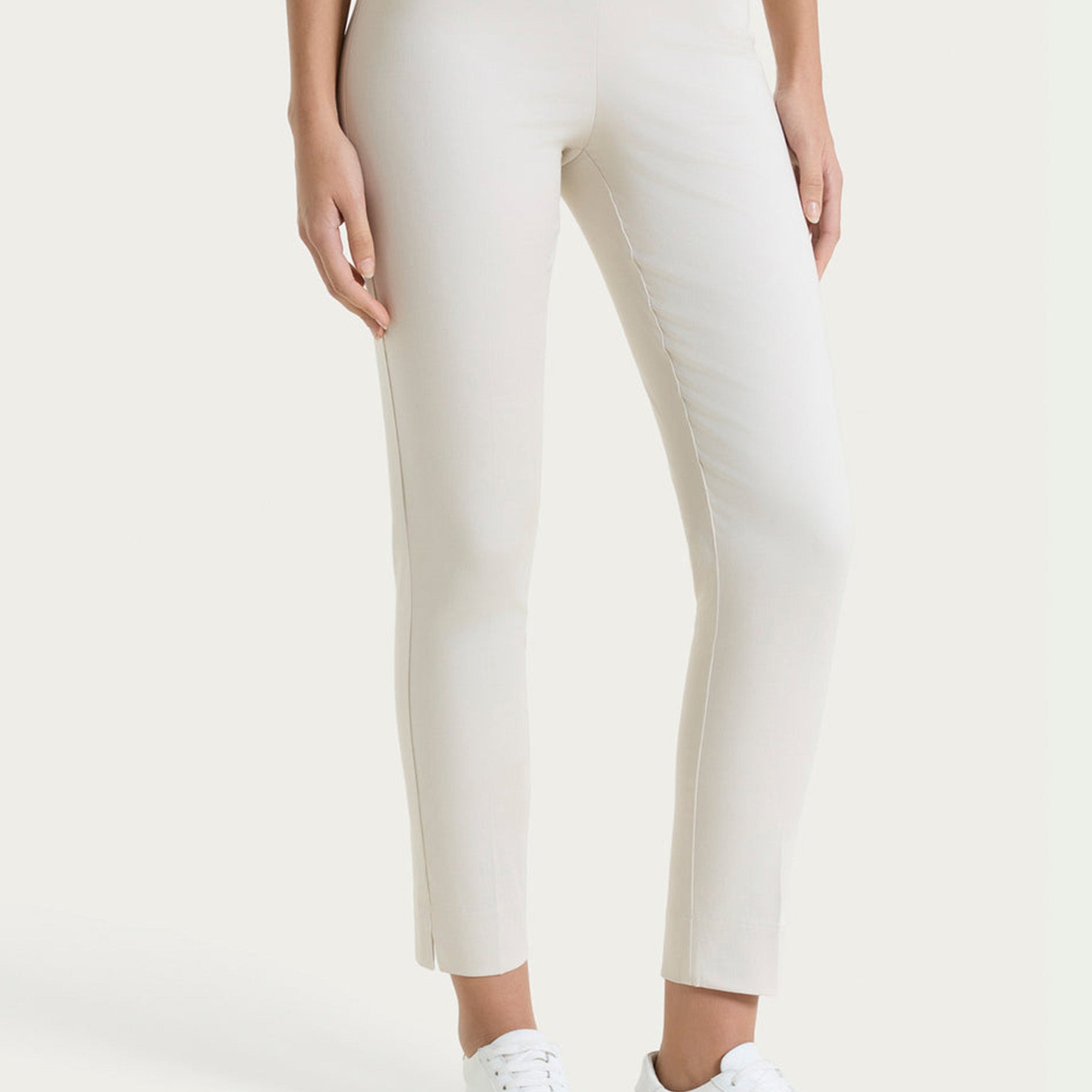 RAGNO Pantalone Lungo Donna Taglio Capri Cotone Estivo D926PY