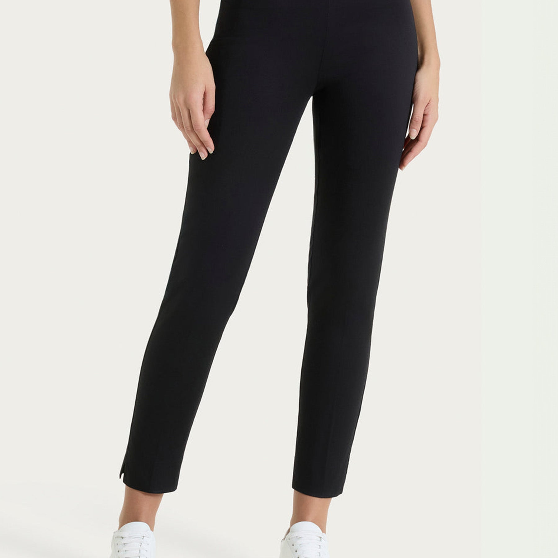 RAGNO Pantalone Lungo Donna Taglio Capri Cotone Estivo D926PY