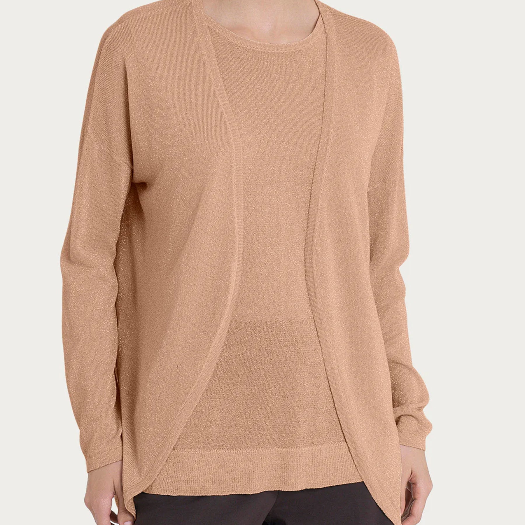 Coprispalle Donna Manica Lunga Viscosa Leggera RAGNO DN05MO