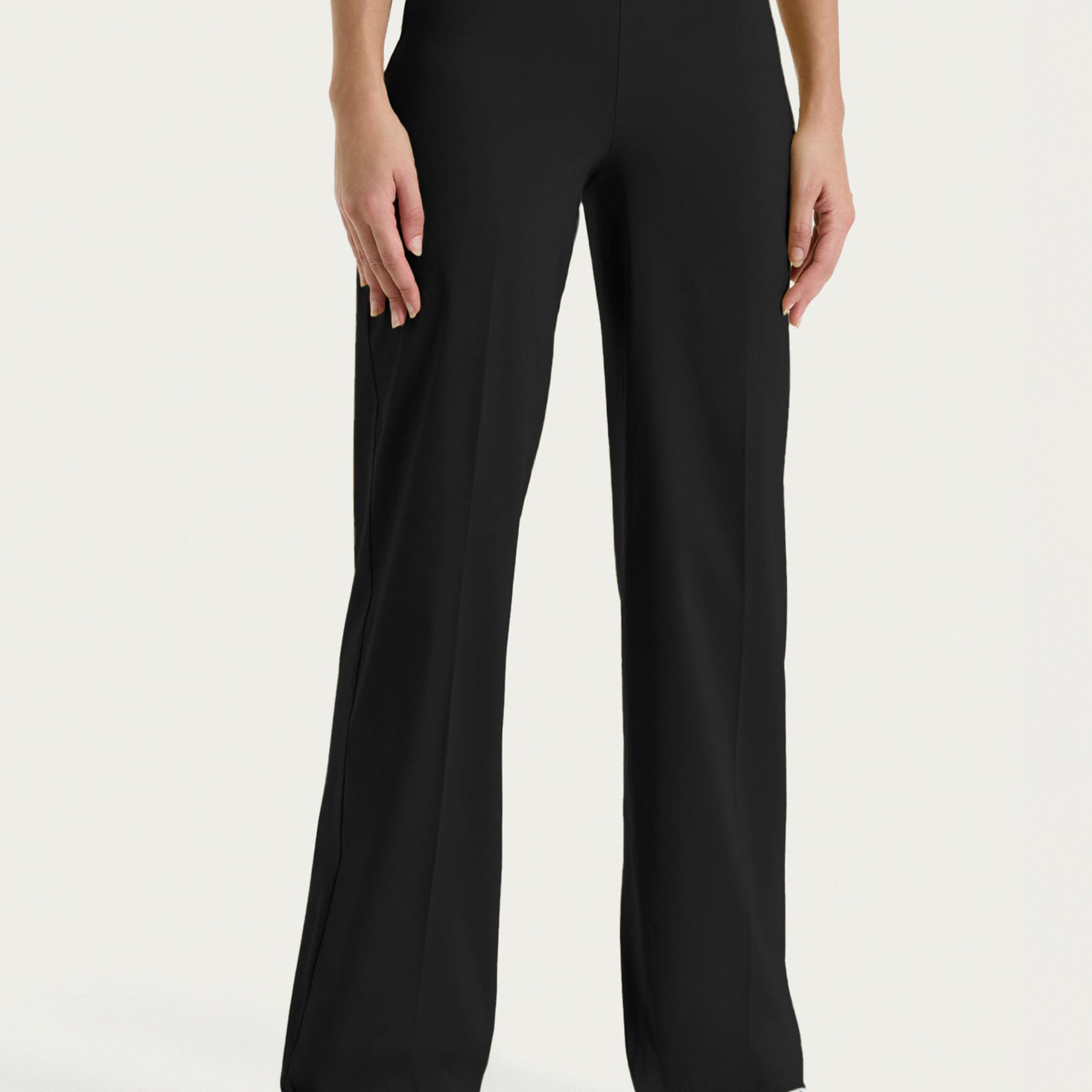 RAGNO Pantalone Lungo Donna Estivo Tinta Unita DP23PE